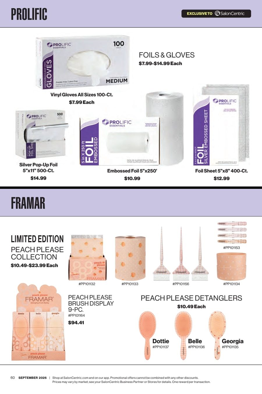 SalonCentric September 2026 Catalog Weekly Ad September 1 - 30, 2026