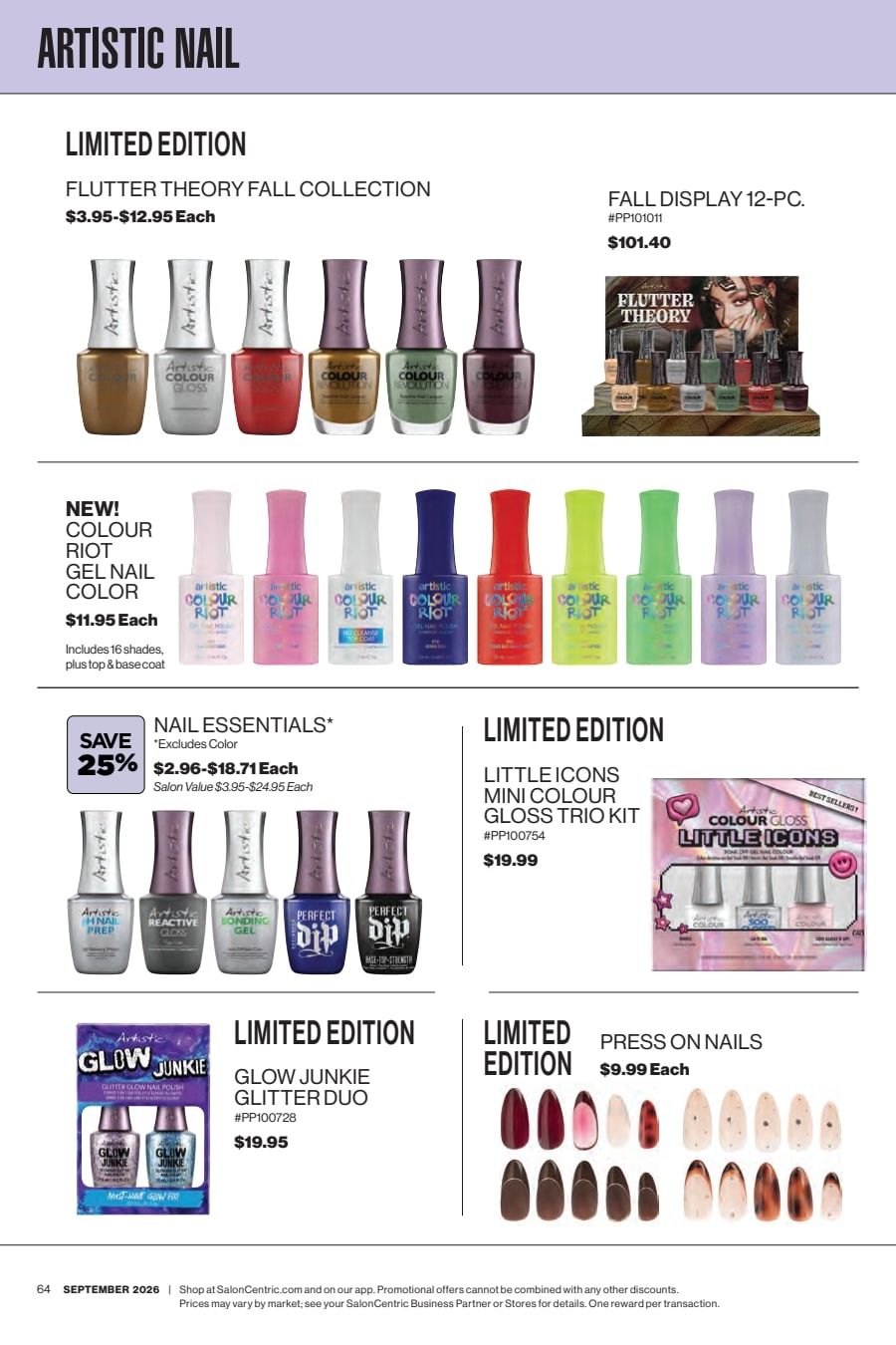 SalonCentric September 2026 Catalog Weekly Ad September 1 - 30, 2026