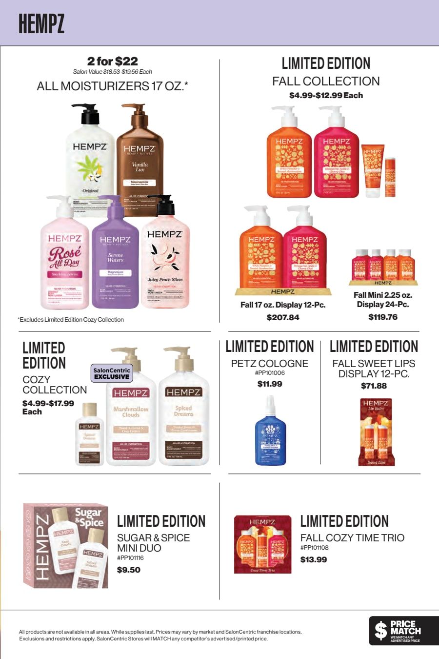 SalonCentric September 2026 Catalog Weekly Ad September 1 - 30, 2026