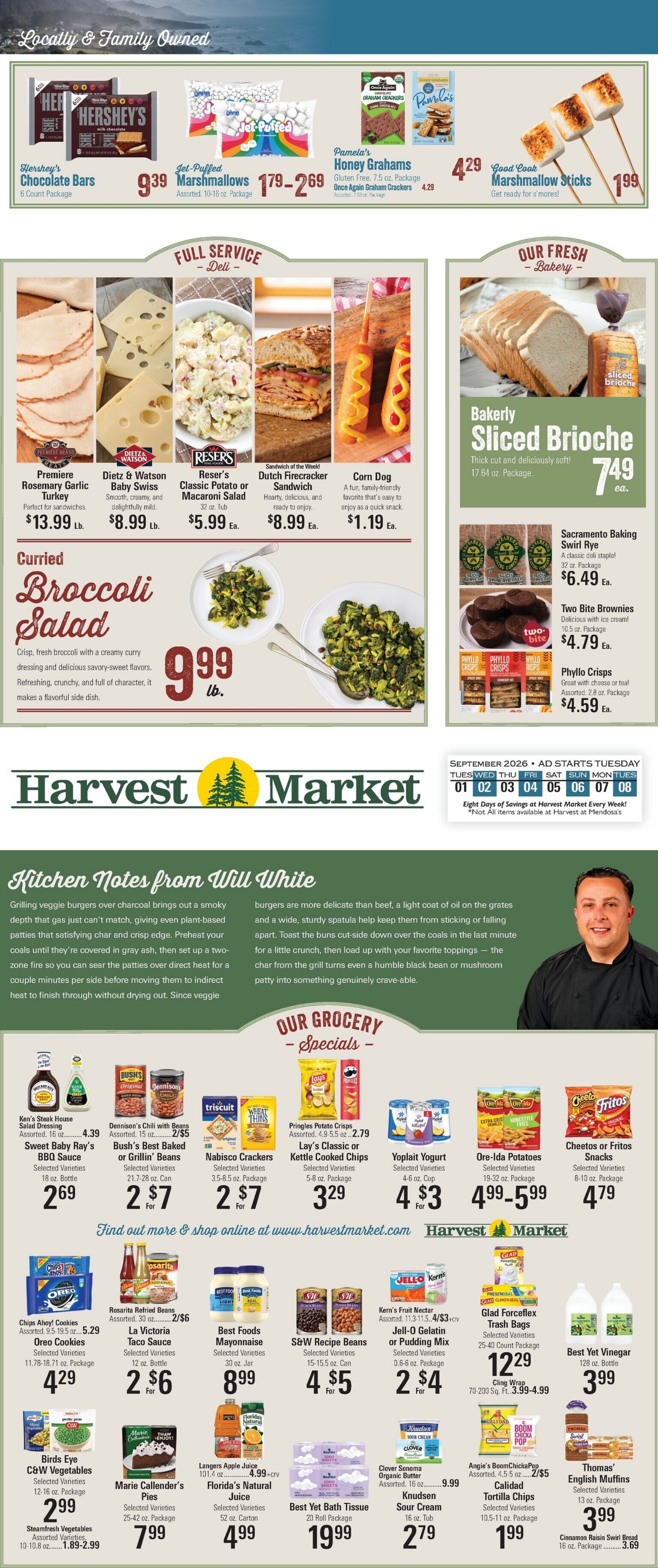 Harvest Market Fort Bragg Weekly Ad September 1 - 8, 2026