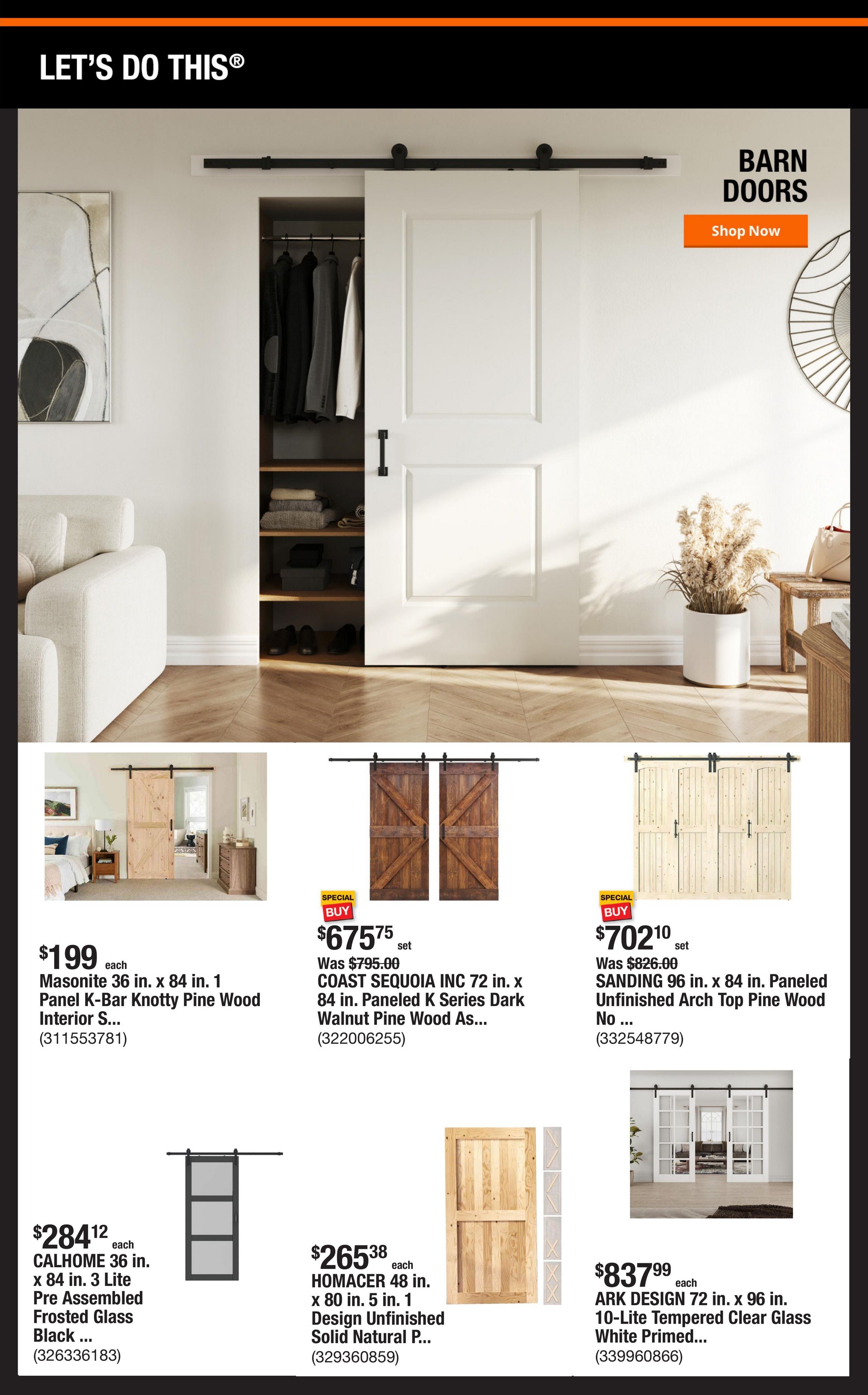 Home Depot Weekly Ad August 31 - September 7, 2026