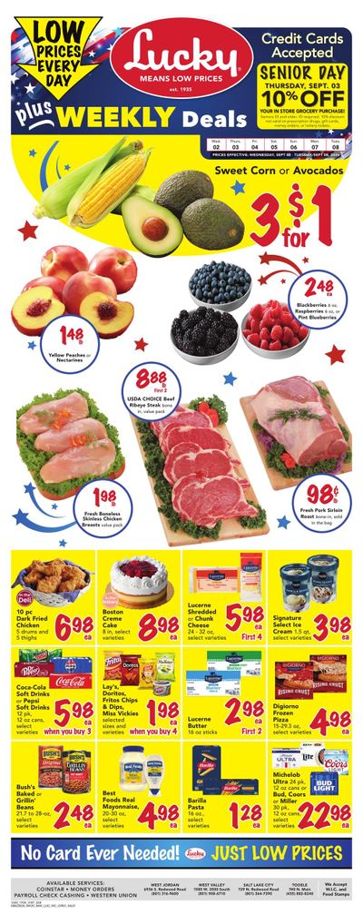 Lucky Weekly Ad September 2 - 8, 2026