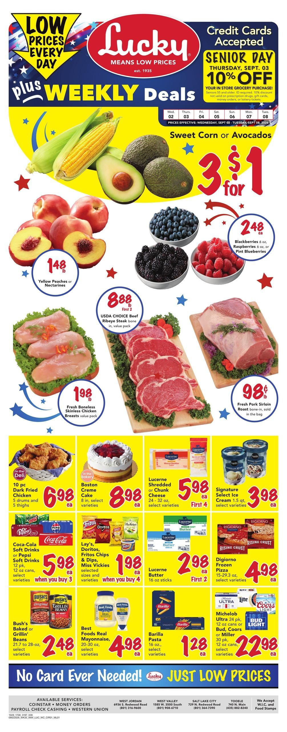 Lucky Weekly Ad September 2 - 8, 2026