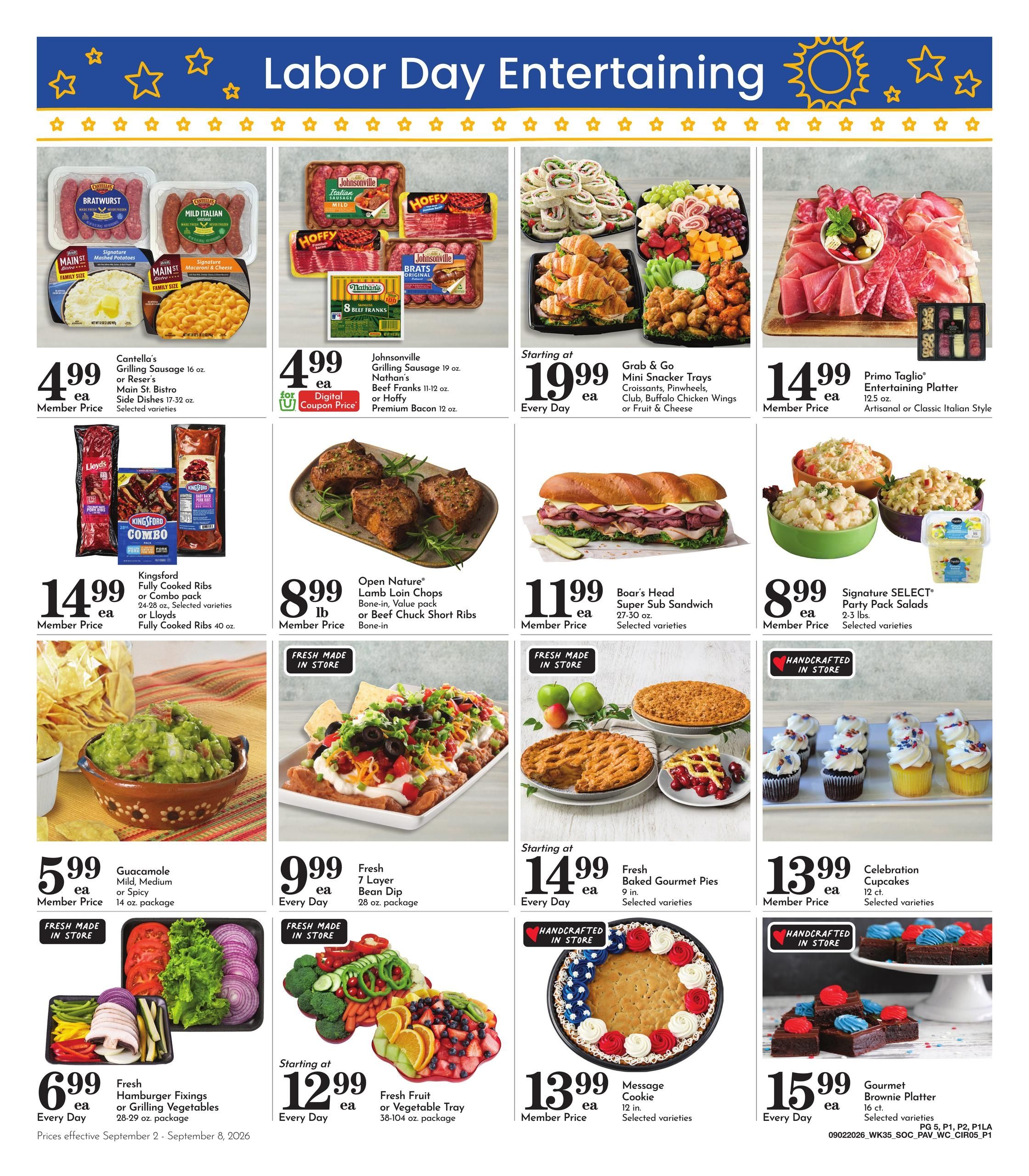 Pavilions (Alhambra Area, CA) Weekly Ad September 2 - 8, 2026