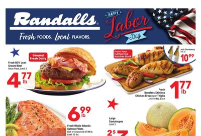 Randalls (Austin Area, TX) Weekly Ad September 2 - 8, 2026