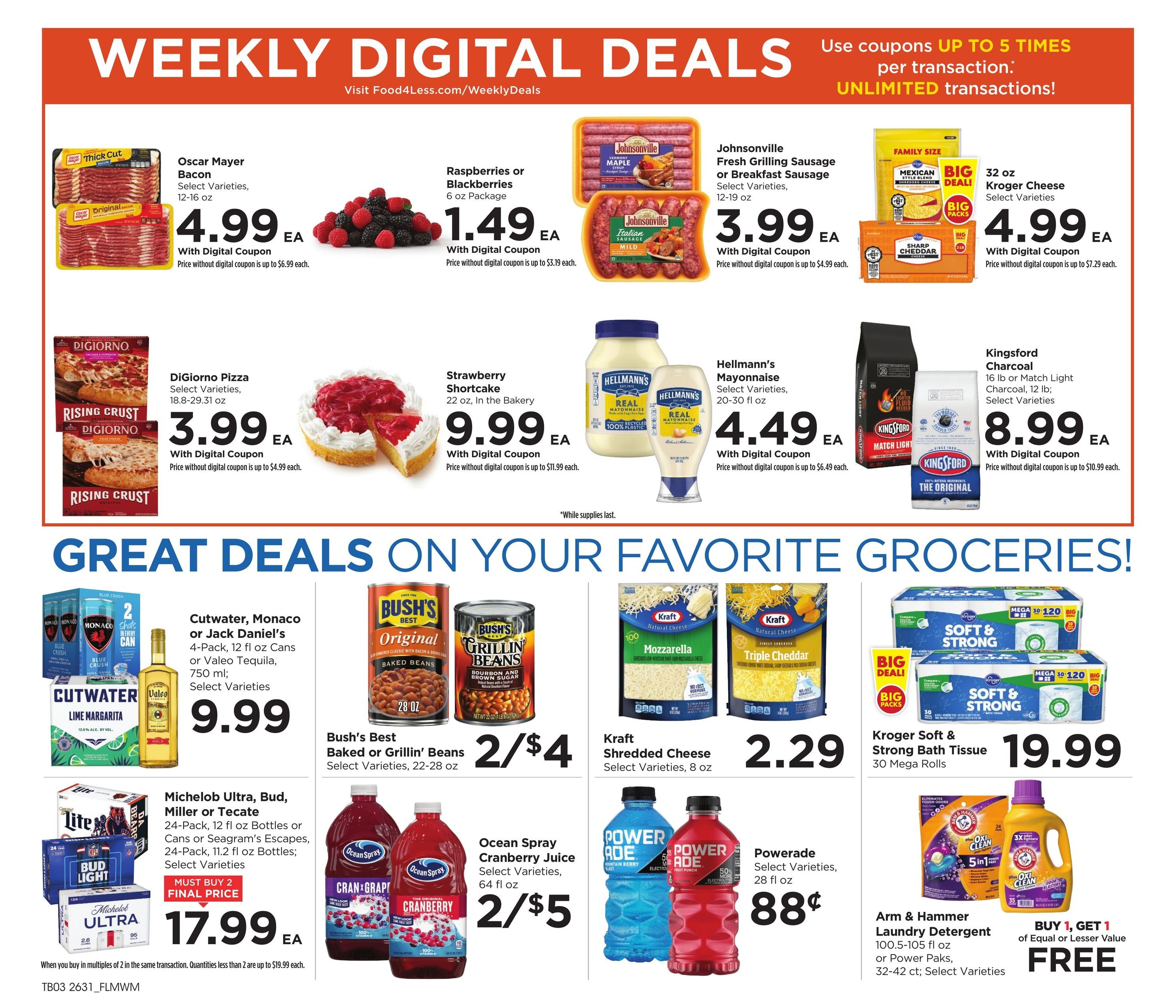 Food 4 Less (Aurora Area, IL) Chicago Weekly Ad September 2 - 8, 2026