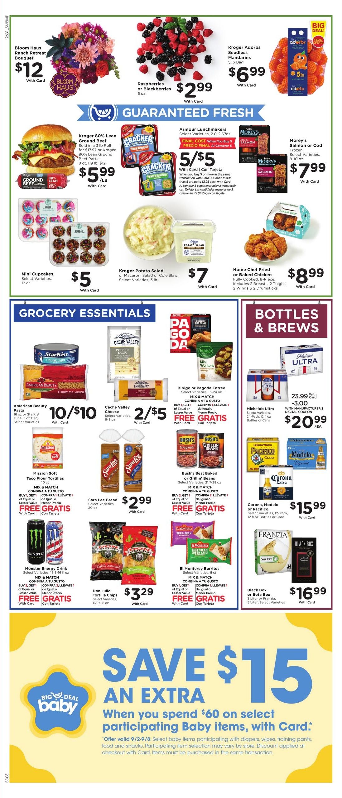 Smith's (Belt Area, MT) Weekly Ad September 2 - 8, 2026