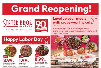 Stater Bros. Markets (Inglewood Area, CA) Weekly Ad September 2 - 8, 2026