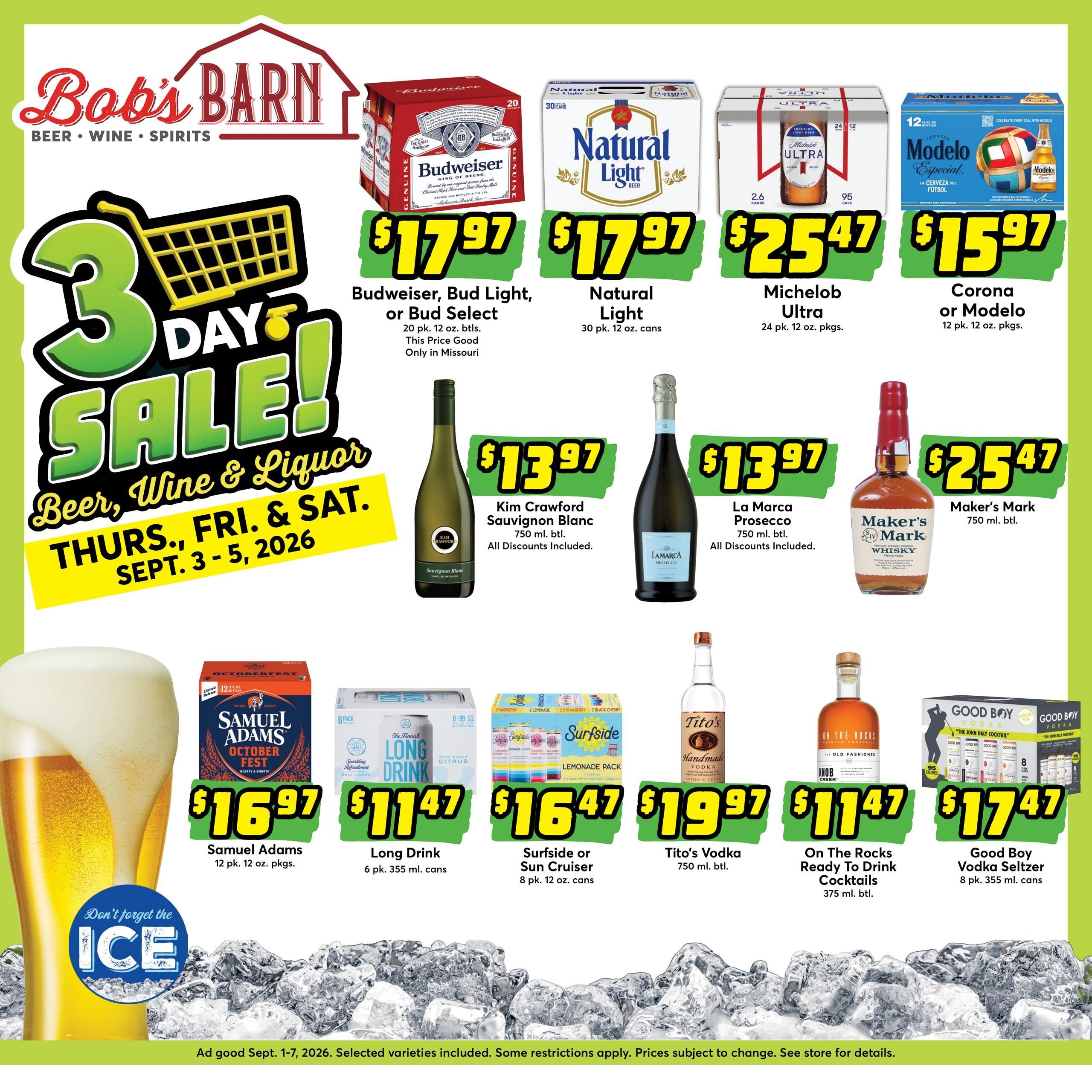 Dierbergs (Alton Area, IL) Weekly Ad September 1 - 7, 2026
