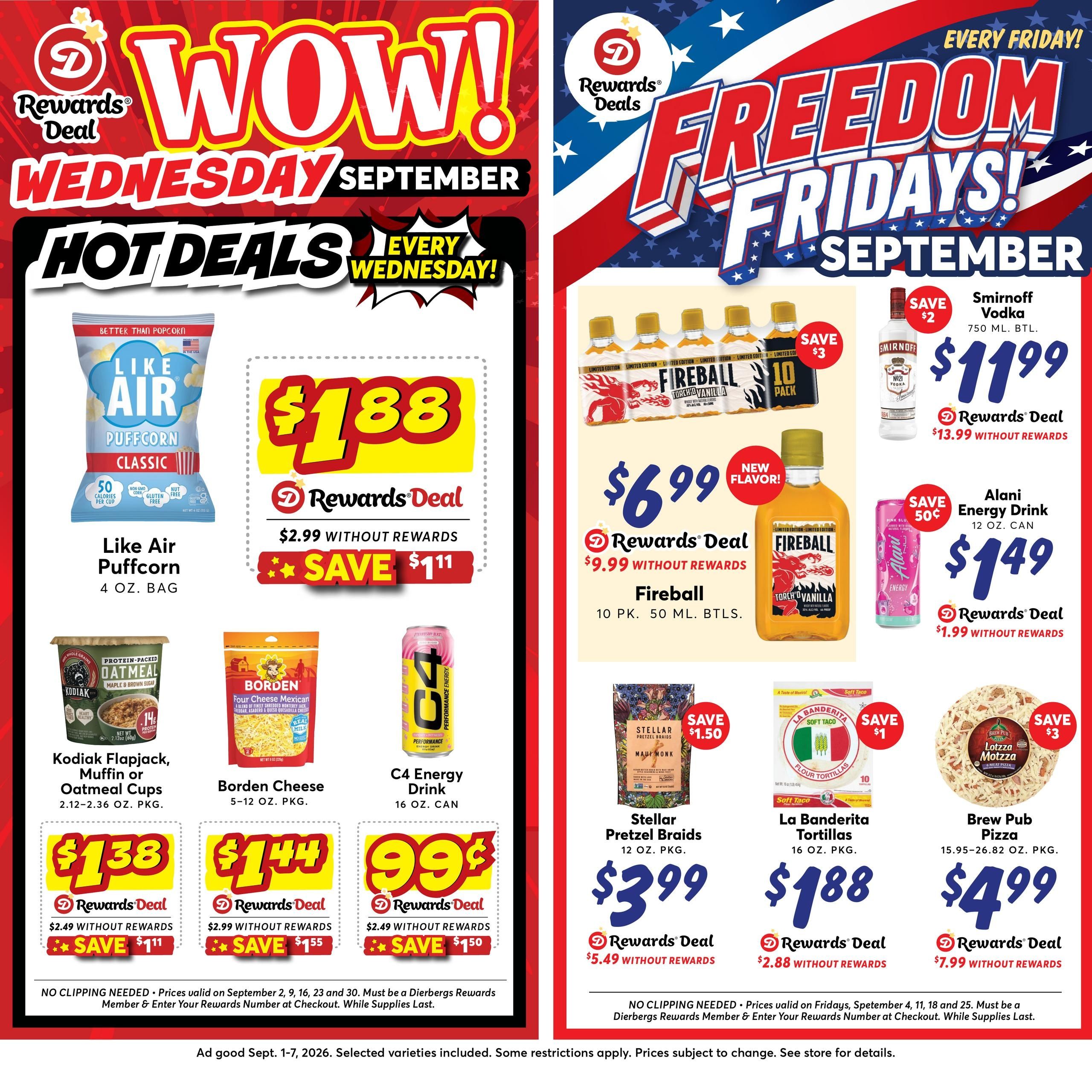 Dierbergs (Alton Area, IL) Weekly Ad September 1 - 7, 2026