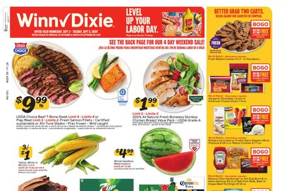 Winn-Dixie (Boca Raton Area, FL) Weekly Ad September 2 - 8, 2026