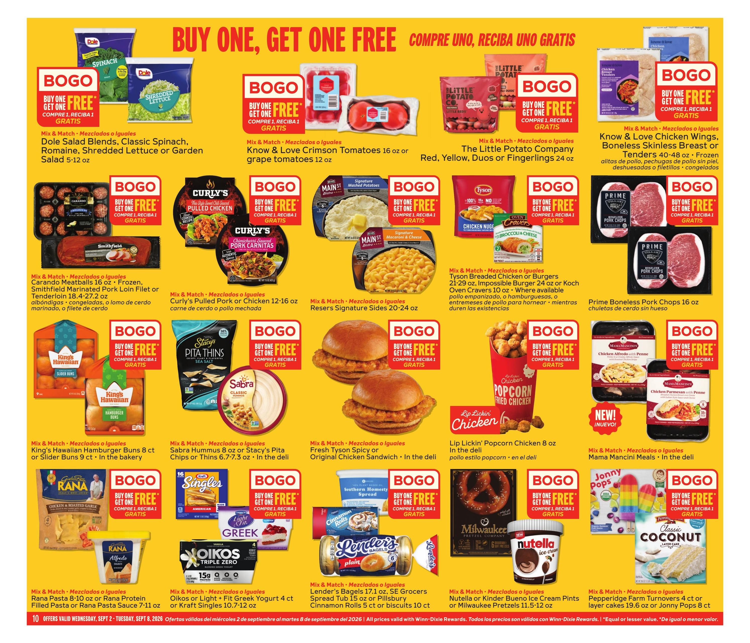 Winn-Dixie (Boca Raton Area, FL) Weekly Ad September 2 - 8, 2026