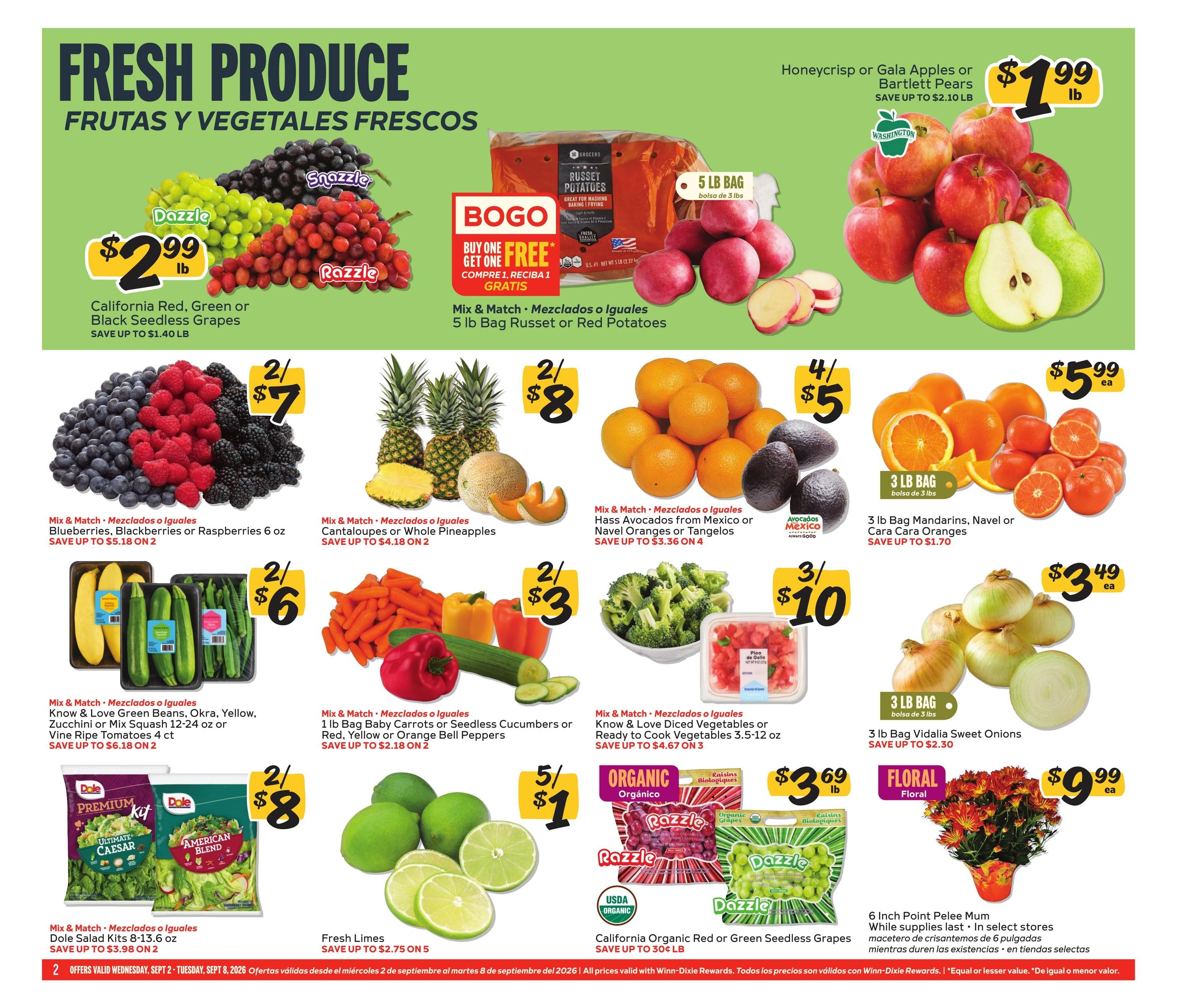 Winn-Dixie (Boca Raton Area, FL) Weekly Ad September 2 - 8, 2026