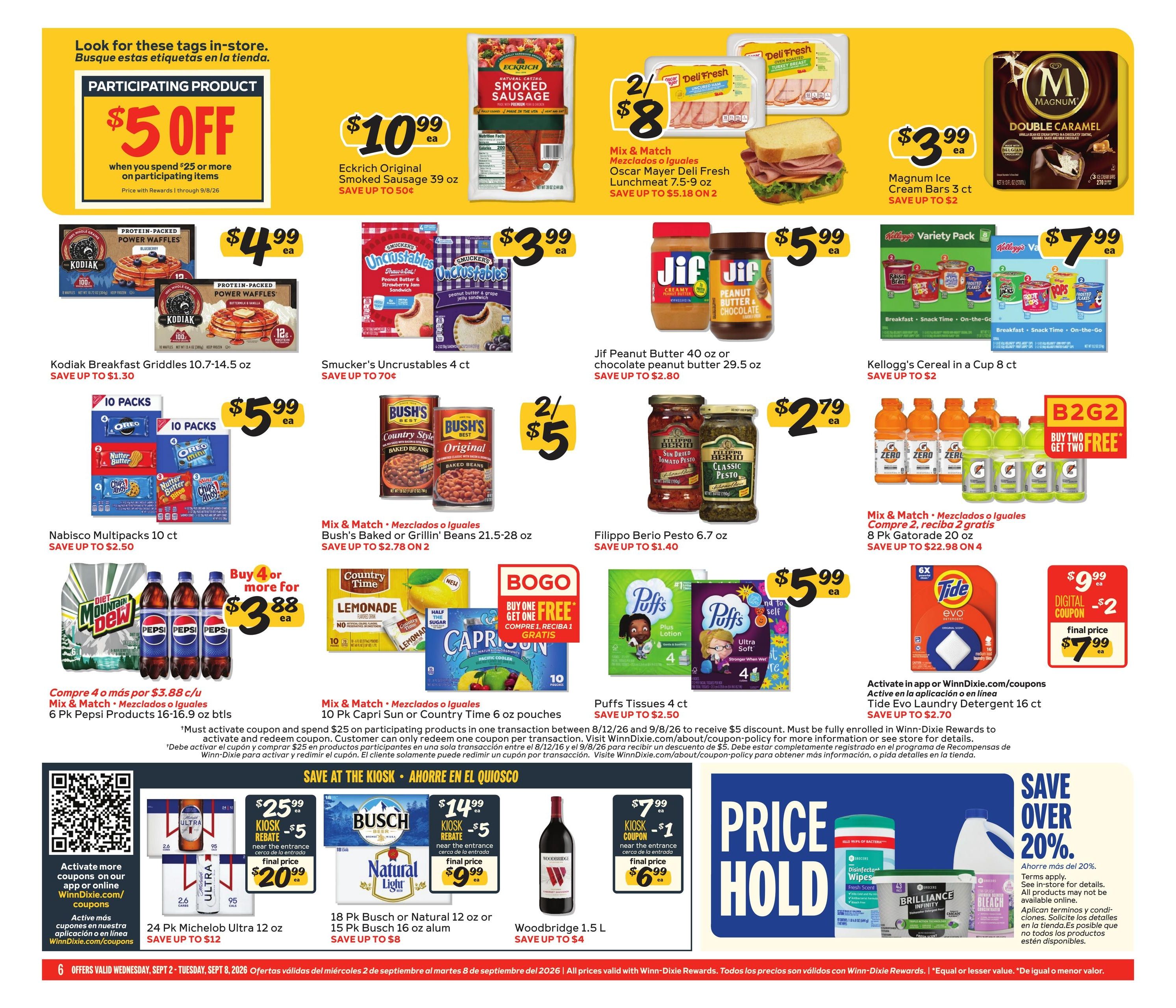 Winn-Dixie (Boca Raton Area, FL) Weekly Ad September 2 - 8, 2026