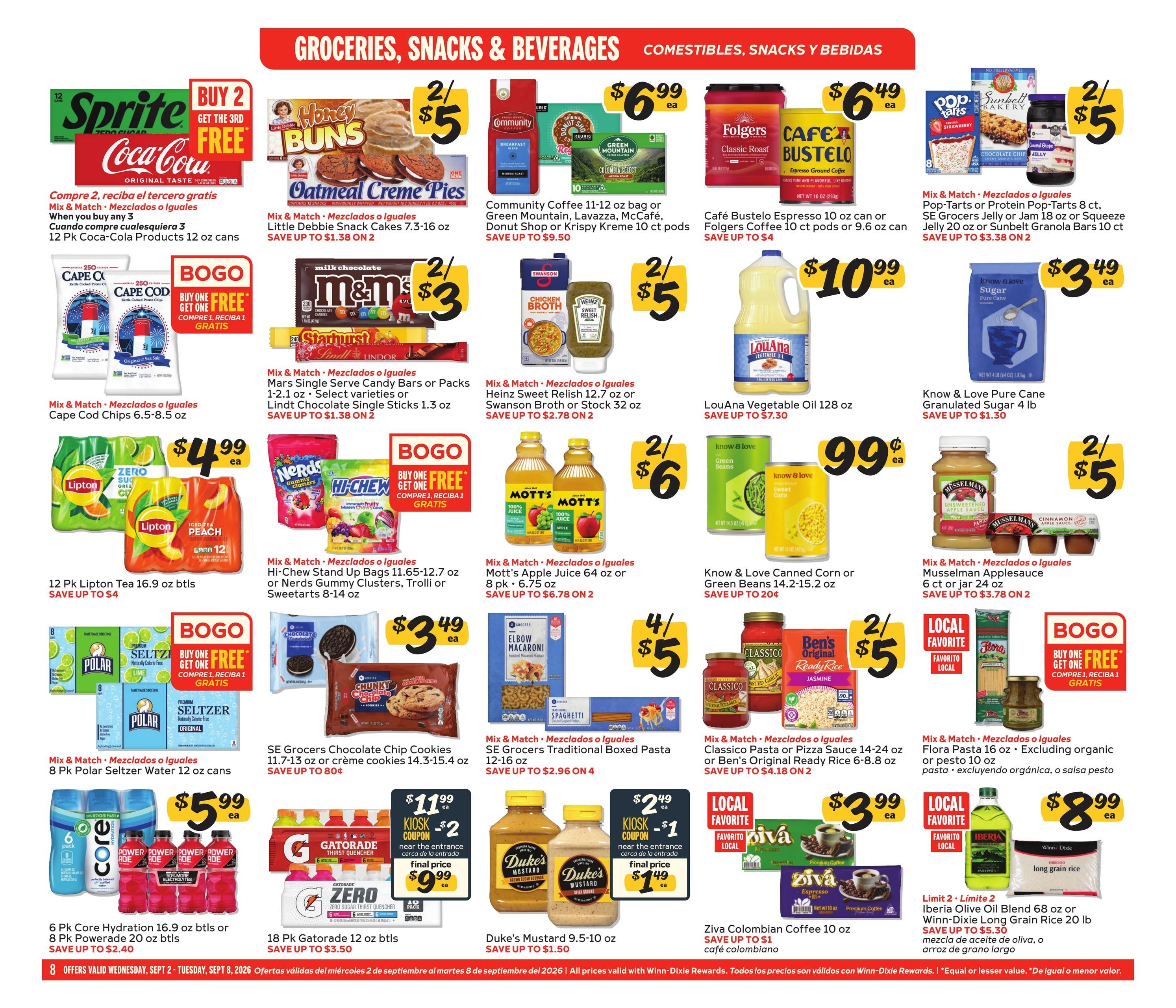 Winn-Dixie (Boca Raton Area, FL) Weekly Ad September 2 - 8, 2026