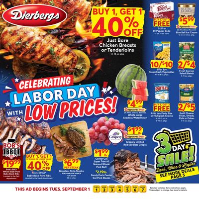 Dierbergs (Cadet Area, MO) Weekly Ad September 1 - 7, 2026