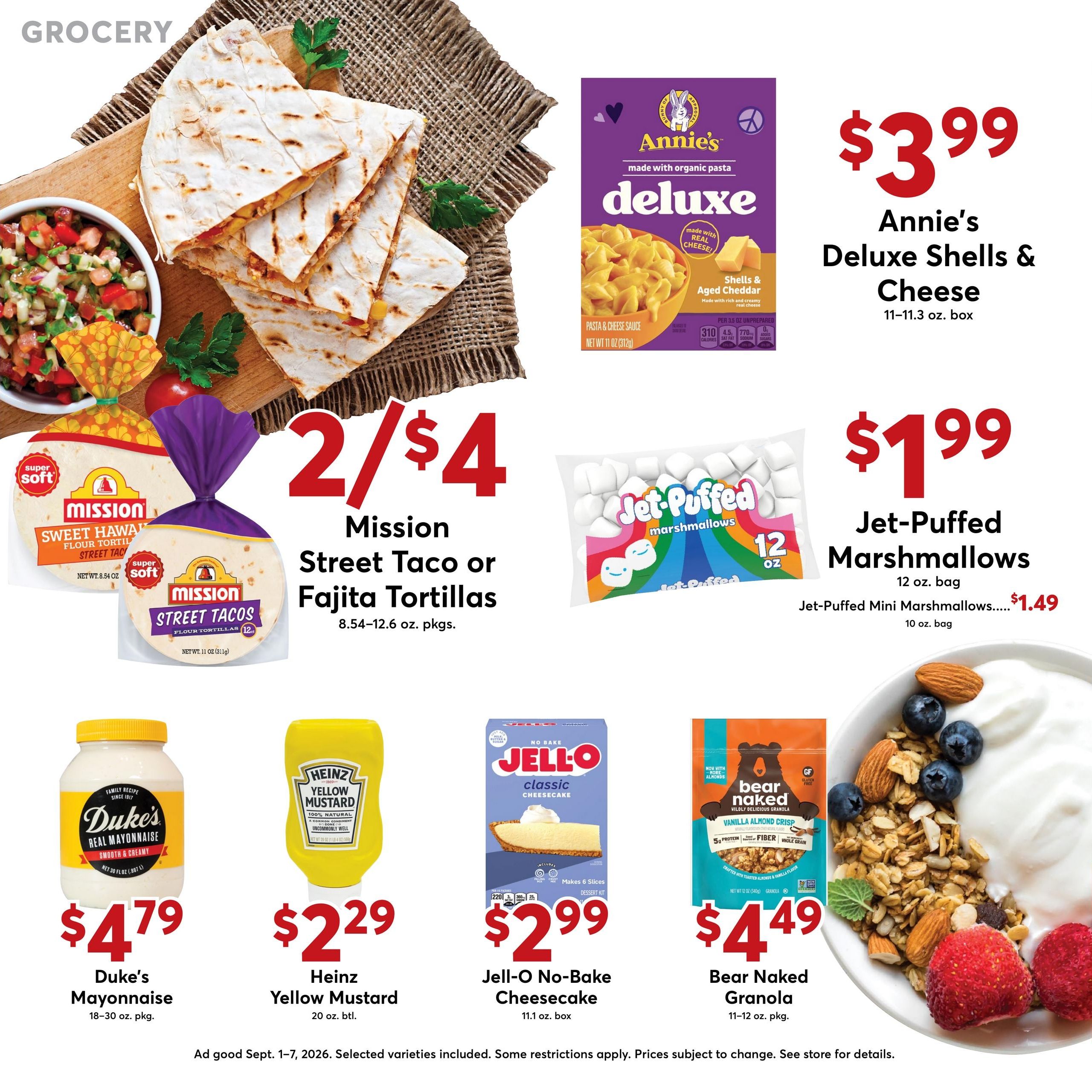 Dierbergs (Cadet Area, MO) Weekly Ad September 1 - 7, 2026