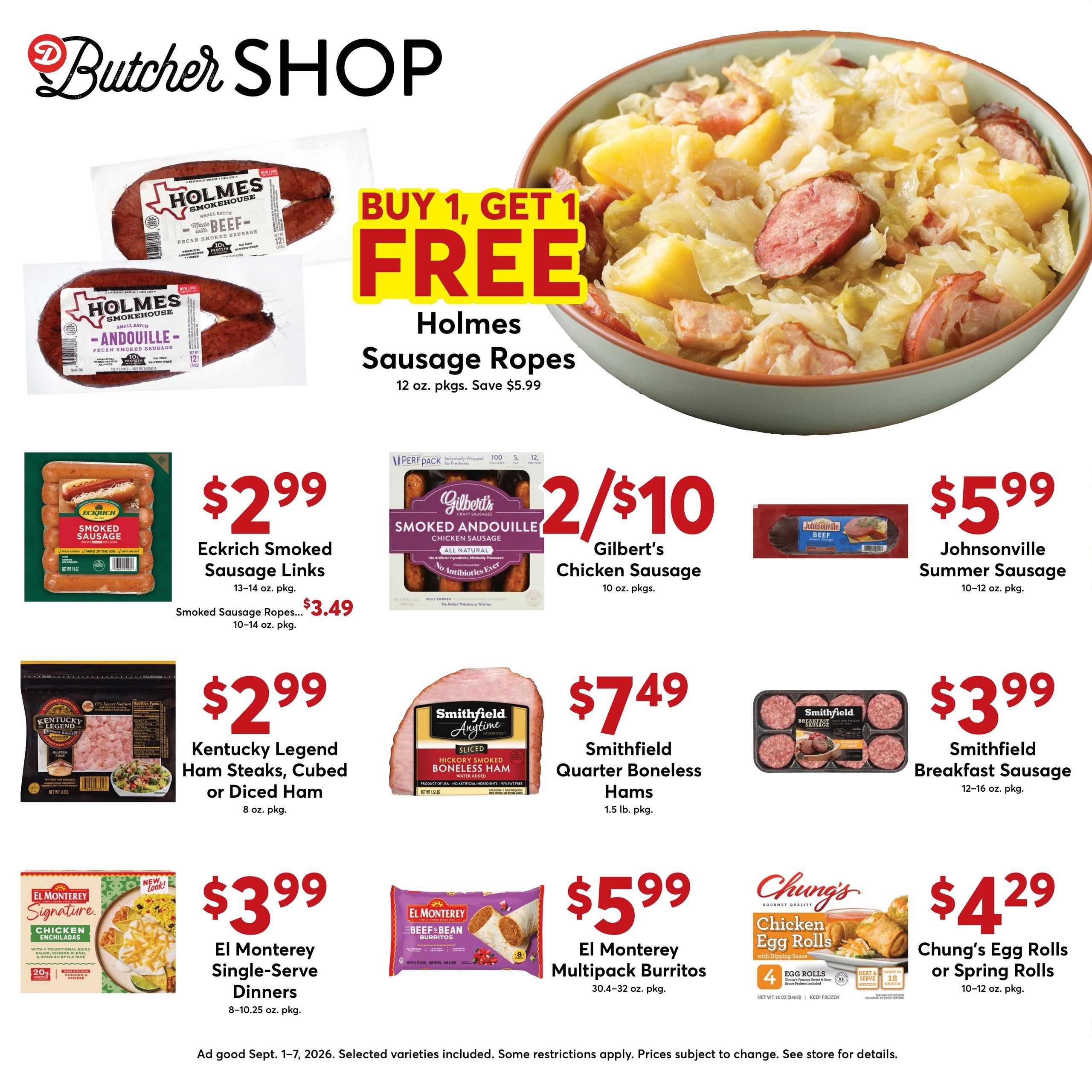 Dierbergs (Cadet Area, MO) Weekly Ad September 1 - 7, 2026