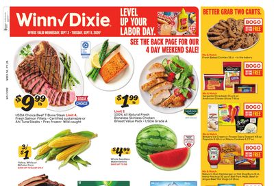 Winn-Dixie (Clearwater Area, FL) Weekly Ad September 2 - 8, 2026