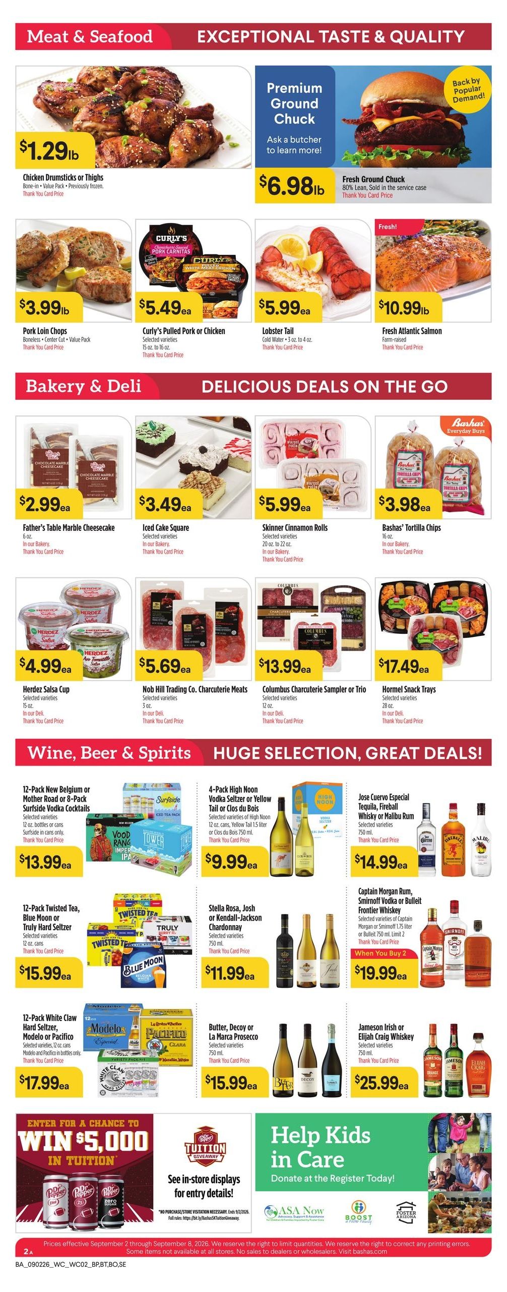 Bashas' (Apache Junction Area, AZ) Weekly Ad September 2 - 8, 2026