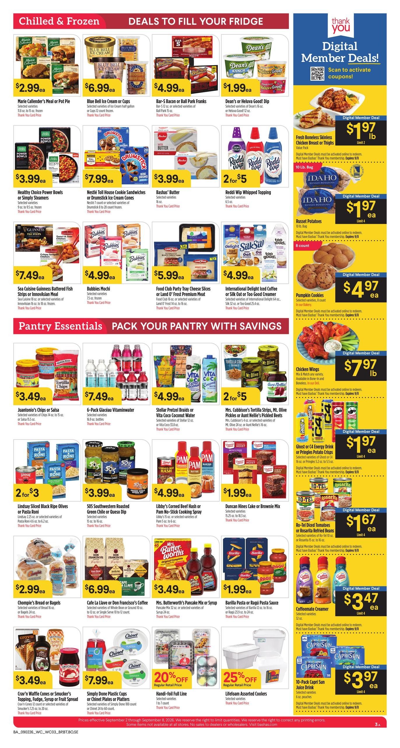 Bashas' (Apache Junction Area, AZ) Weekly Ad September 2 - 8, 2026