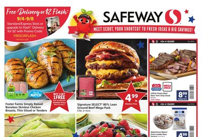 Safeway (Berkeley Area, CA) Weekly Ad September 2 - 8, 2026