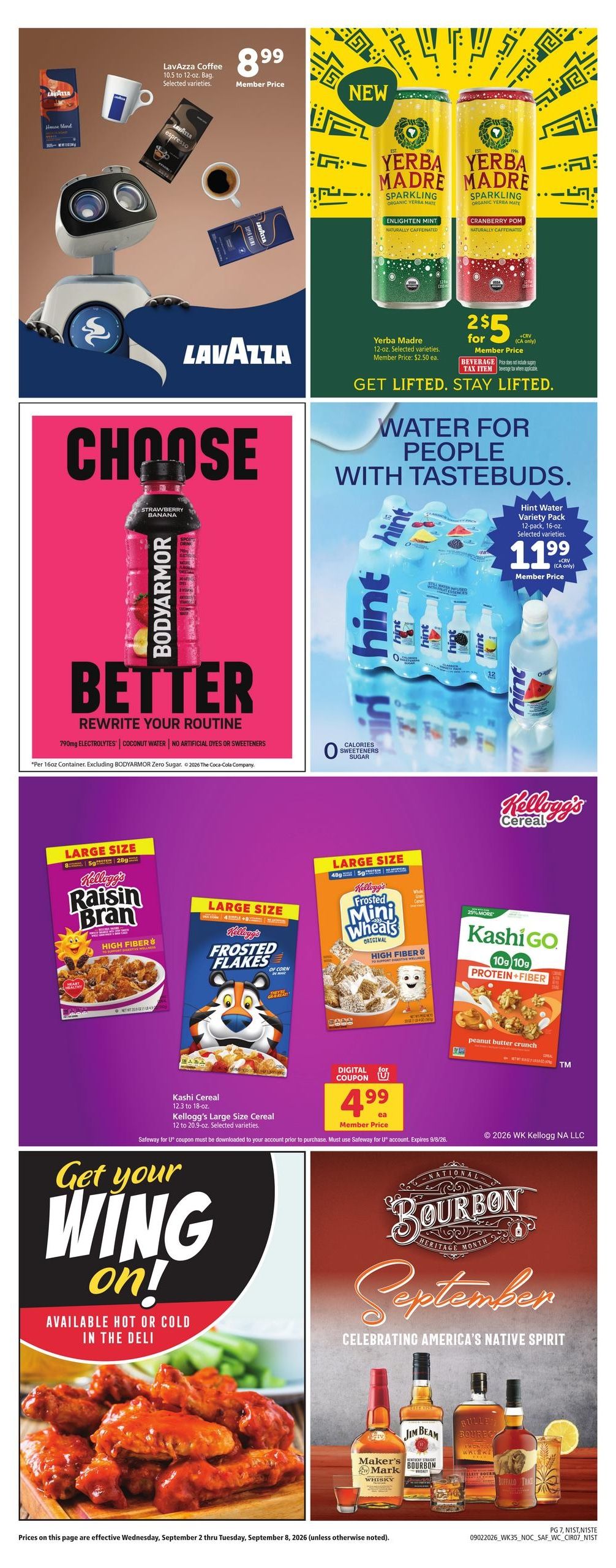 Safeway (Berkeley Area, CA) Weekly Ad September 2 - 8, 2026