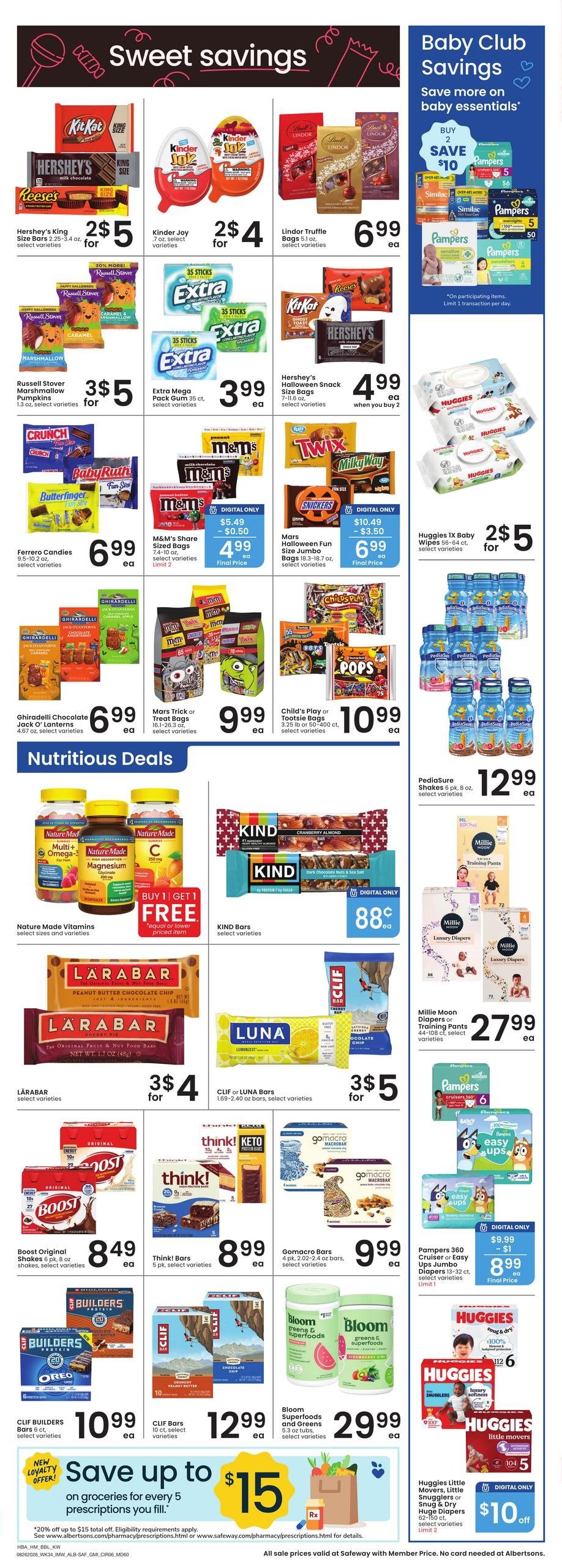 Safeway (Basin Area, MT) Weekly Ad September 2 - 8, 2026