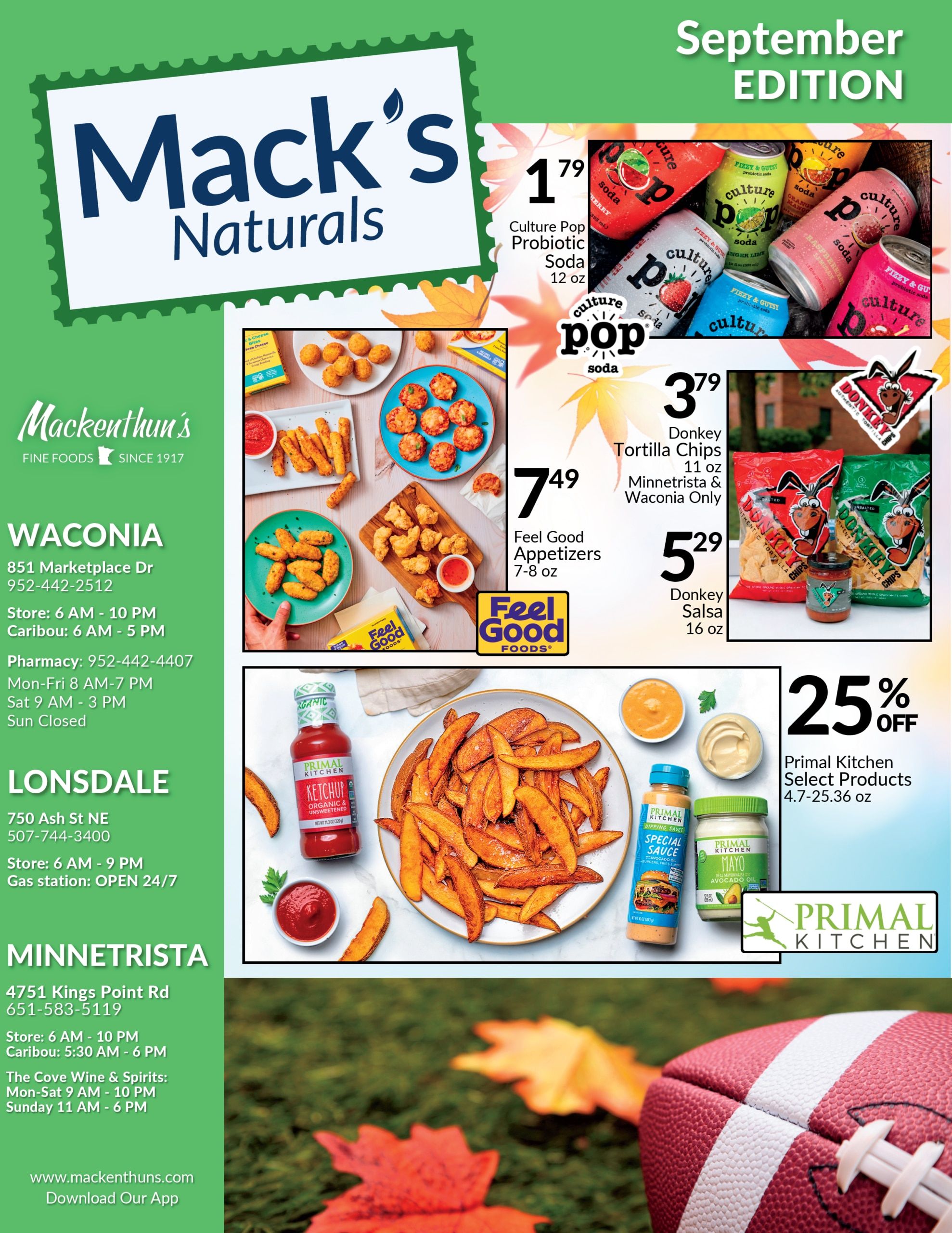 Mackenthun's Monthly Naturals Weekly Ad September 1 - 30, 2026