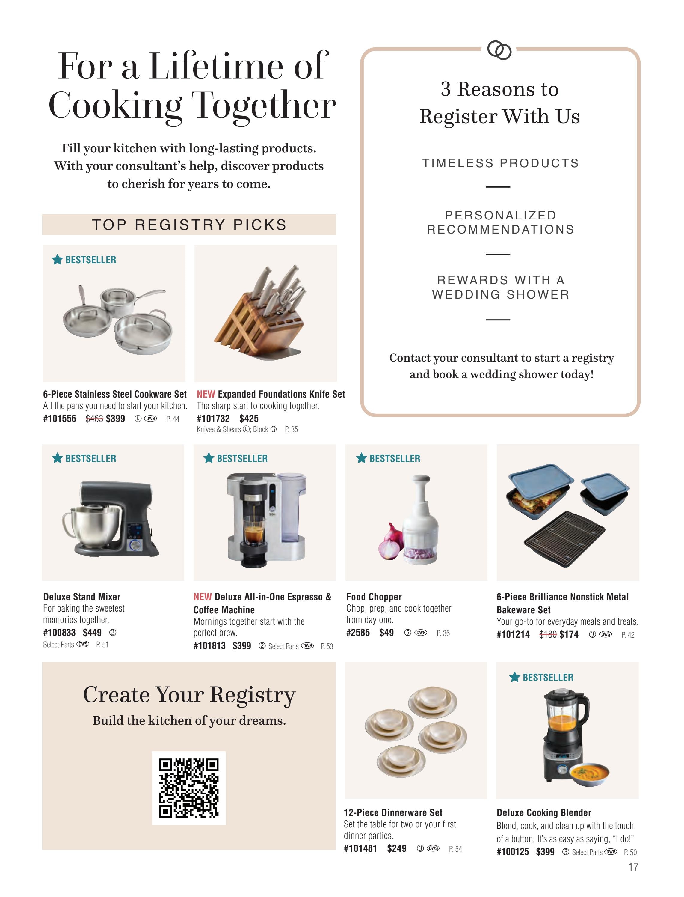 Pampered Chef Fall/Winter 2026 Catalog Weekly Ad September 1, 2026 - February 28, 2027
