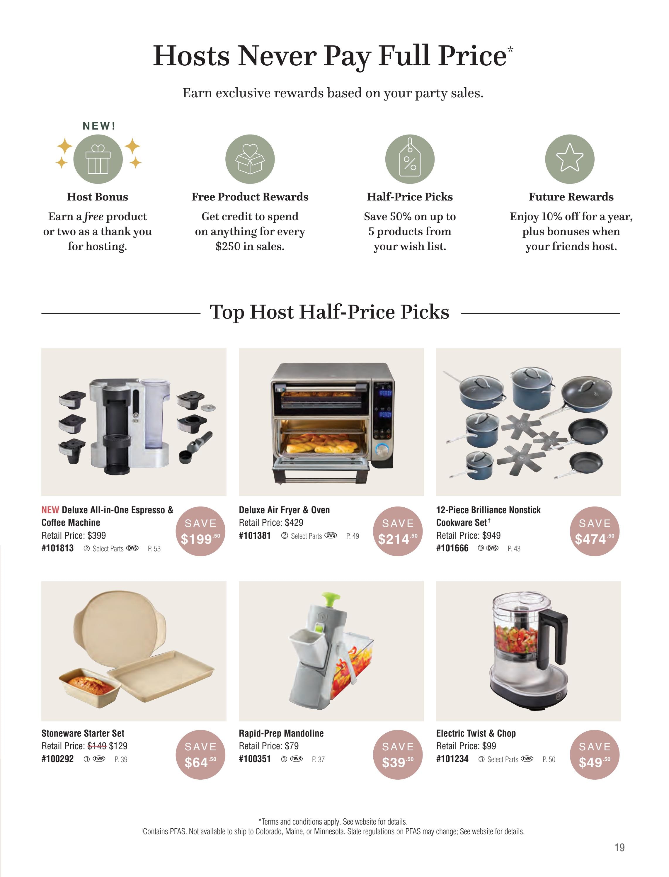 Pampered Chef Fall/Winter 2026 Catalog Weekly Ad September 1, 2026 - February 28, 2027