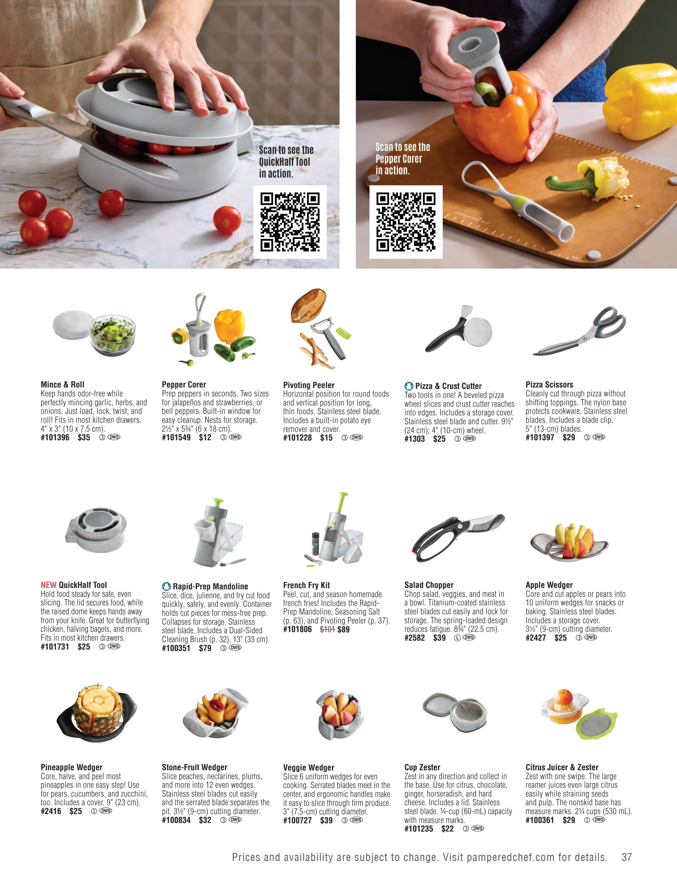 Pampered Chef Fall/Winter 2026 Catalog Weekly Ad September 1, 2026 - February 28, 2027