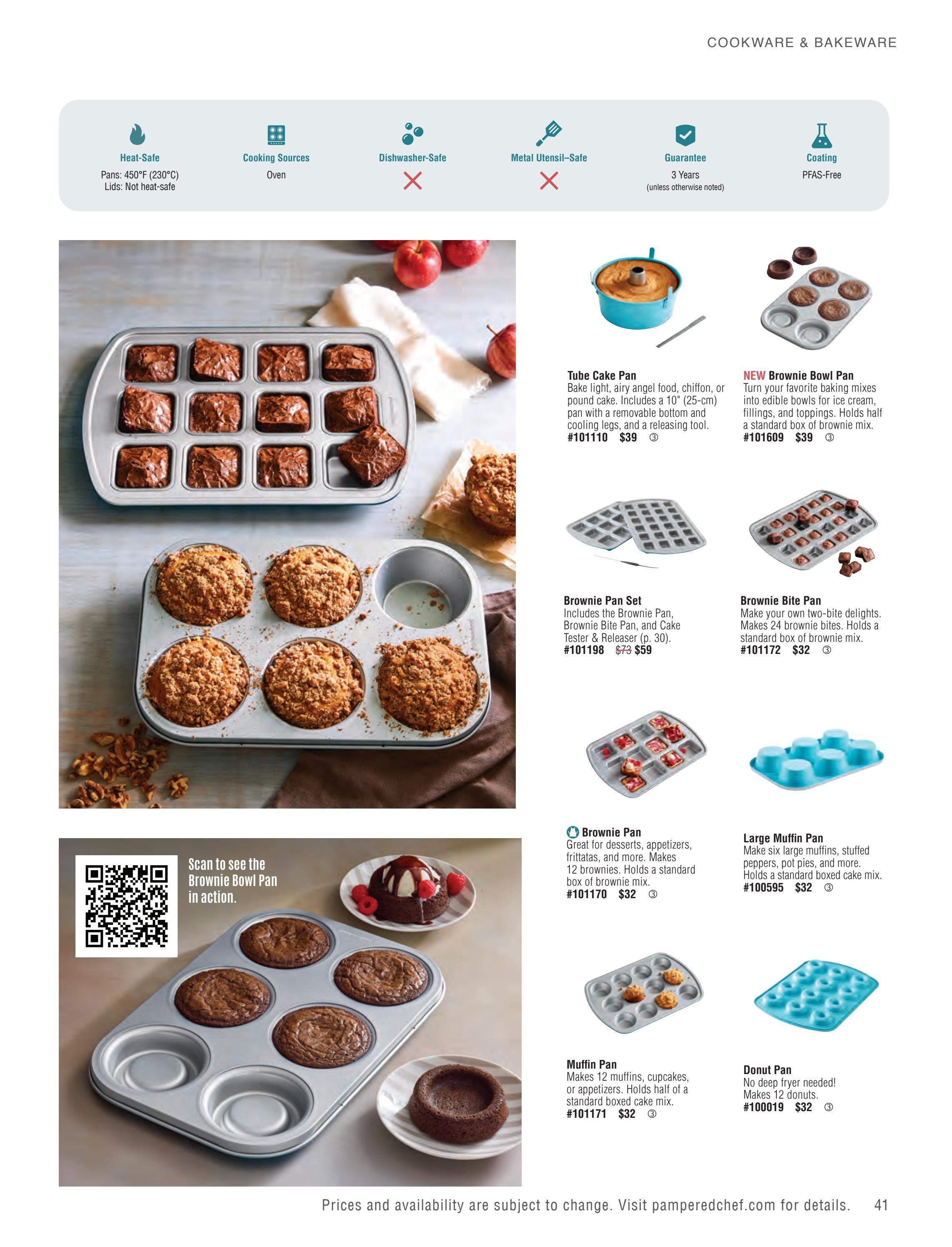 Pampered Chef Fall/Winter 2026 Catalog Weekly Ad September 1, 2026 - February 28, 2027