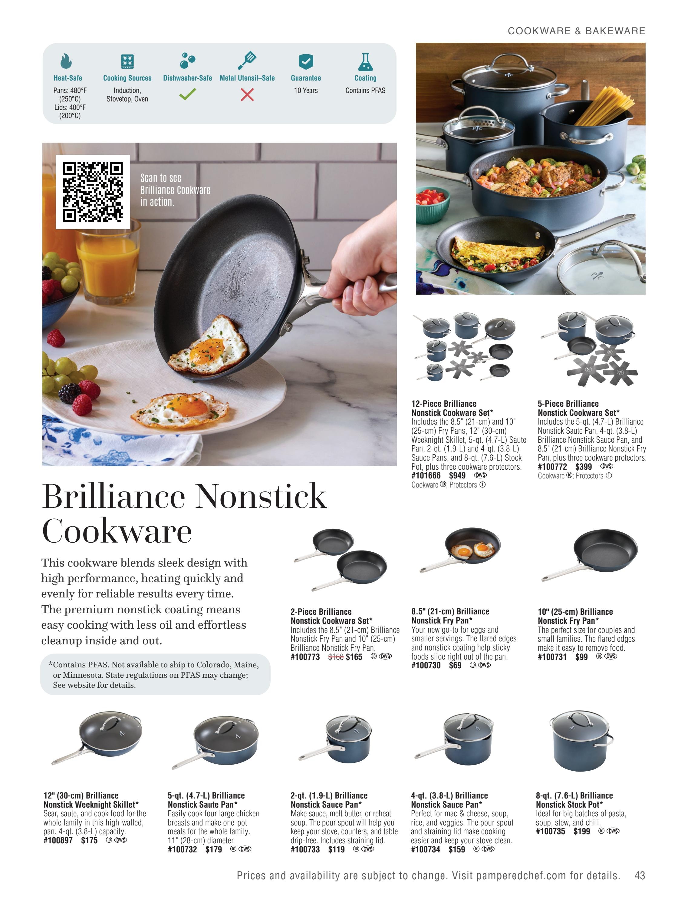 Pampered Chef Fall/Winter 2026 Catalog Weekly Ad September 1, 2026 - February 28, 2027