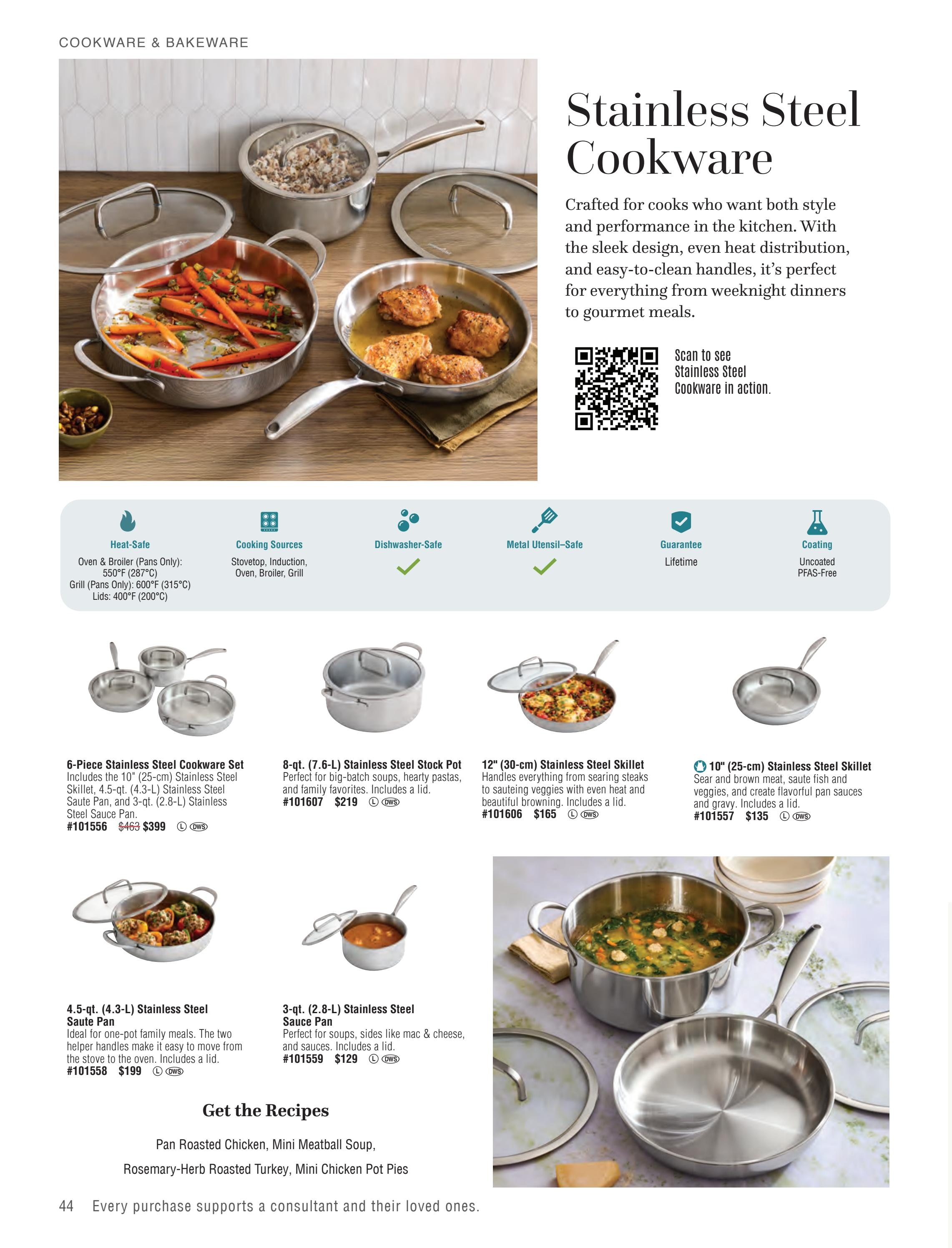 Pampered Chef Fall/Winter 2026 Catalog Weekly Ad September 1, 2026 - February 28, 2027