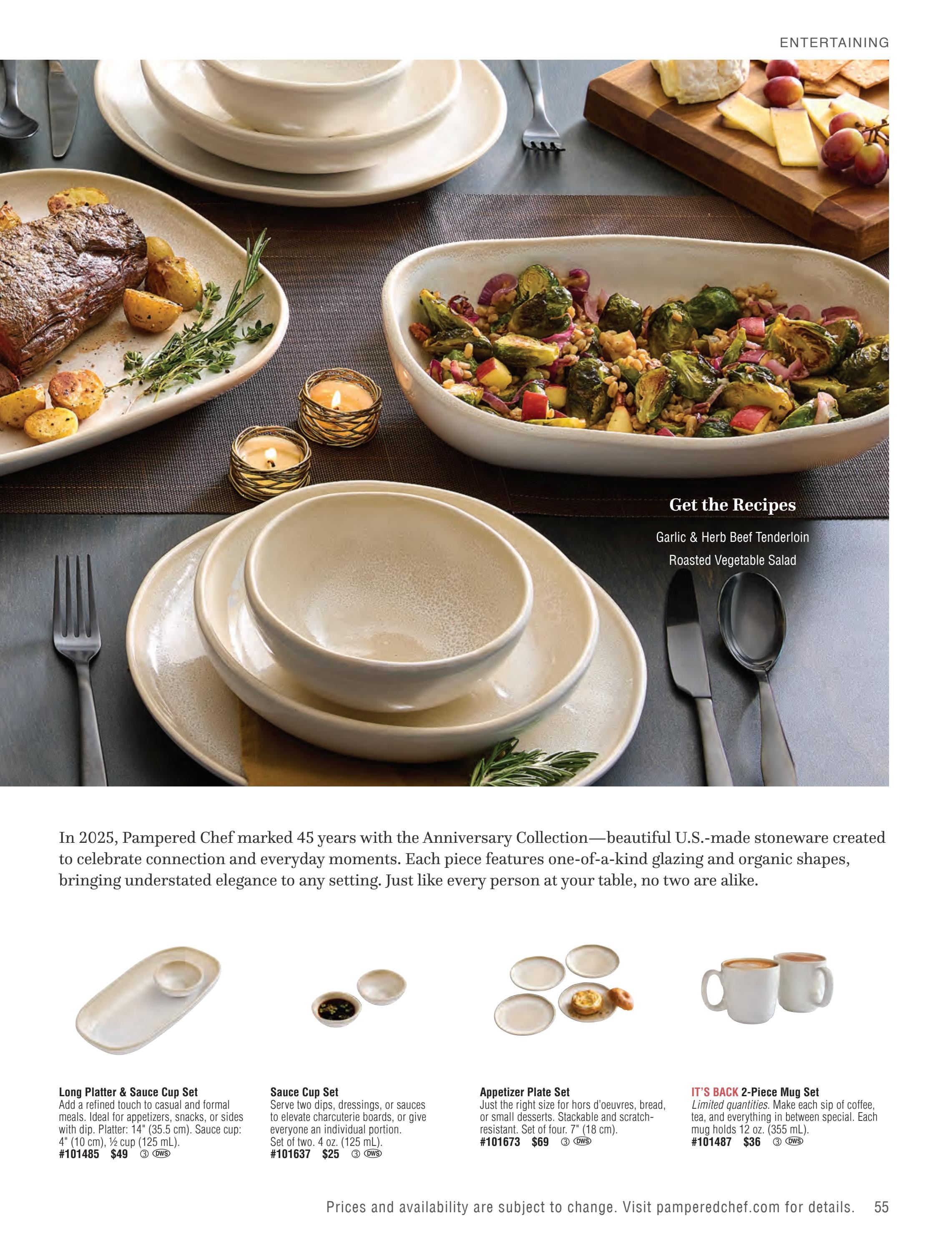 Pampered Chef Fall/Winter 2026 Catalog Weekly Ad September 1, 2026 - February 28, 2027