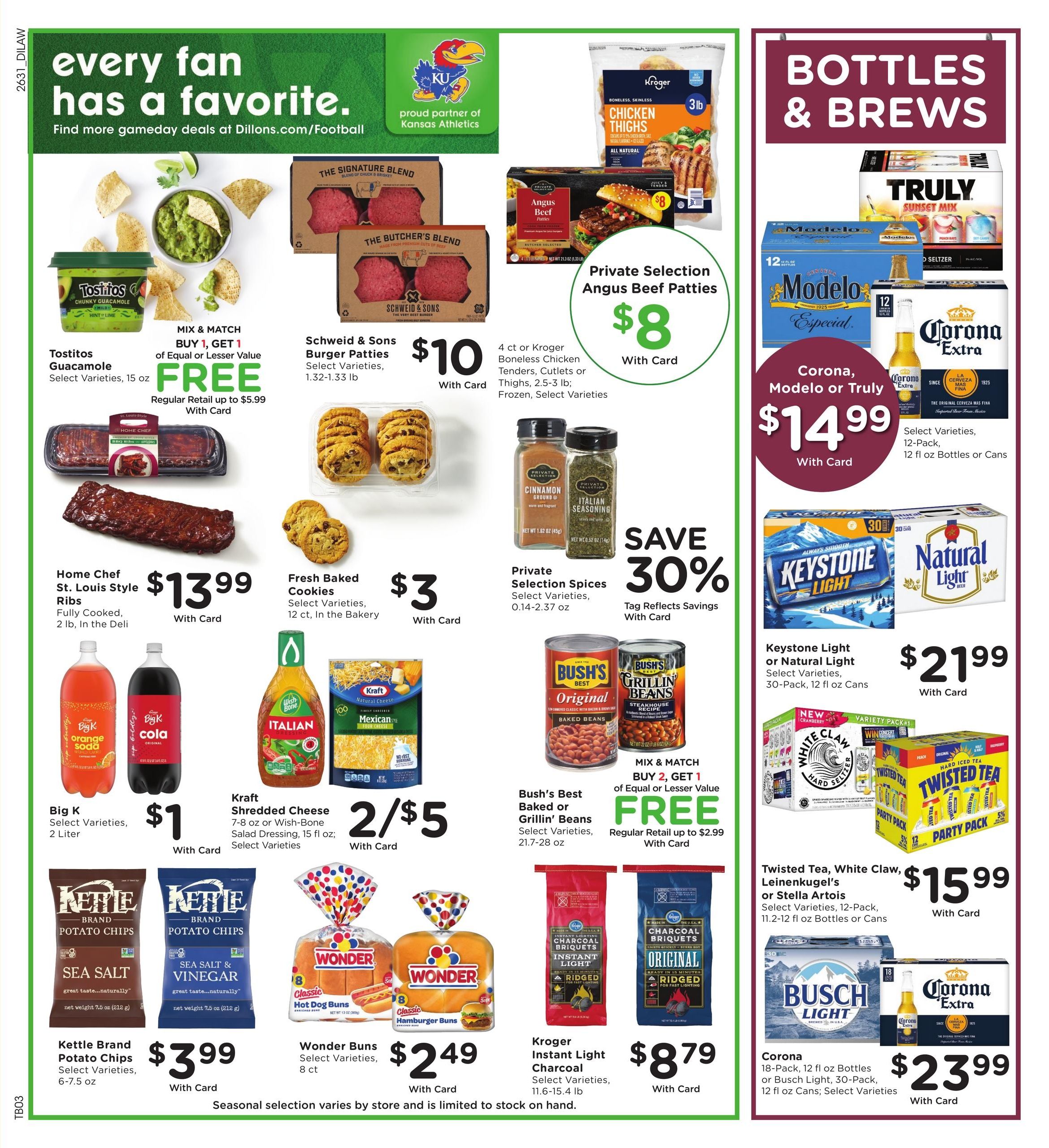 Dillons (De Soto Area, KS) Weekly Ad September 2 - 8, 2026