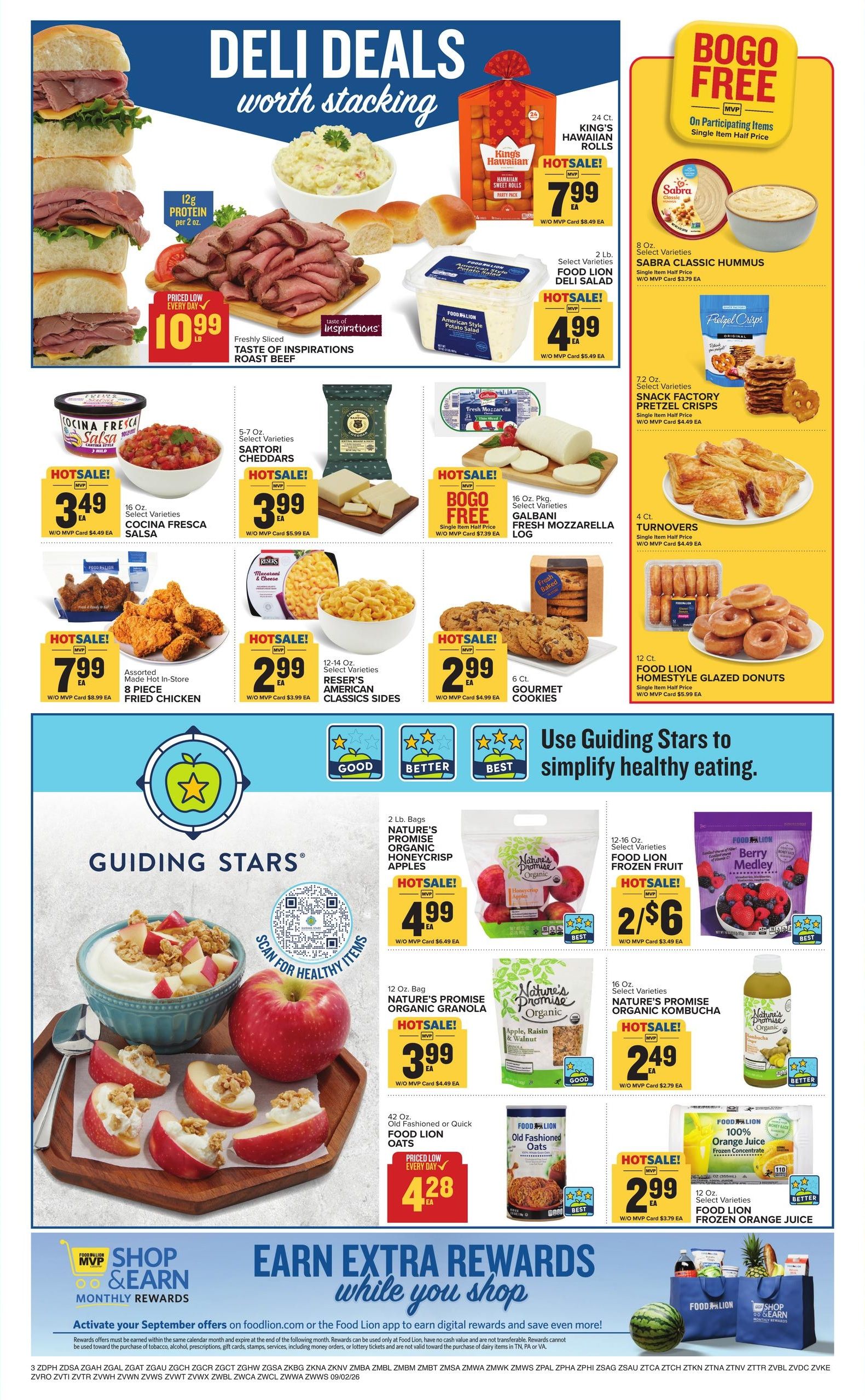 Food Lion (Aiken Area, SC) Weekly Ad September 2 - 8, 2026