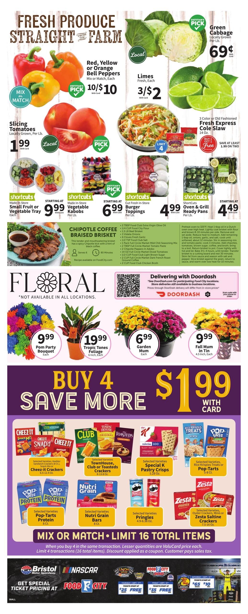FoodCity (Bryson City Area, NC) Weekly Ad September 2 - 8, 2026