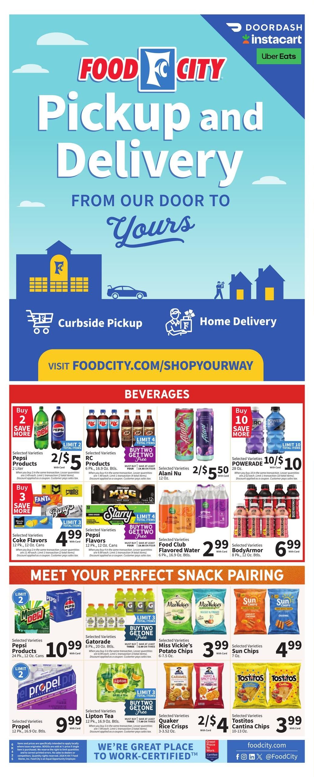 FoodCity (Bryson City Area, NC) Weekly Ad September 2 - 8, 2026