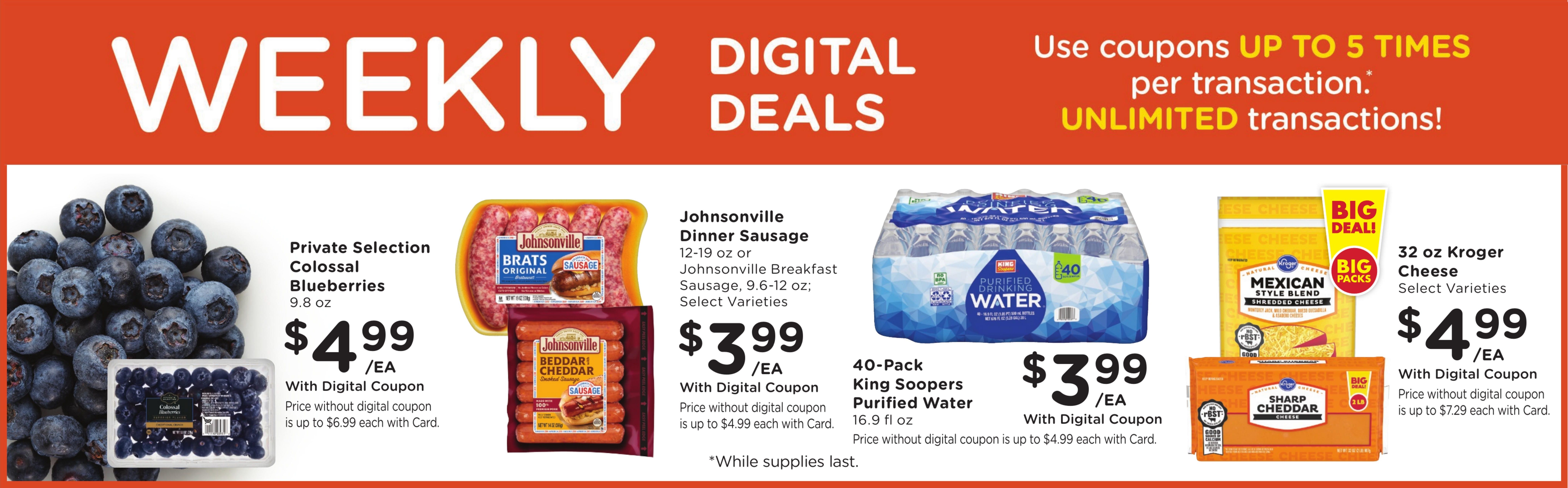 King Soopers (Beulah-Florence Area, CO) Weekly Ad September 2 - 8, 2026