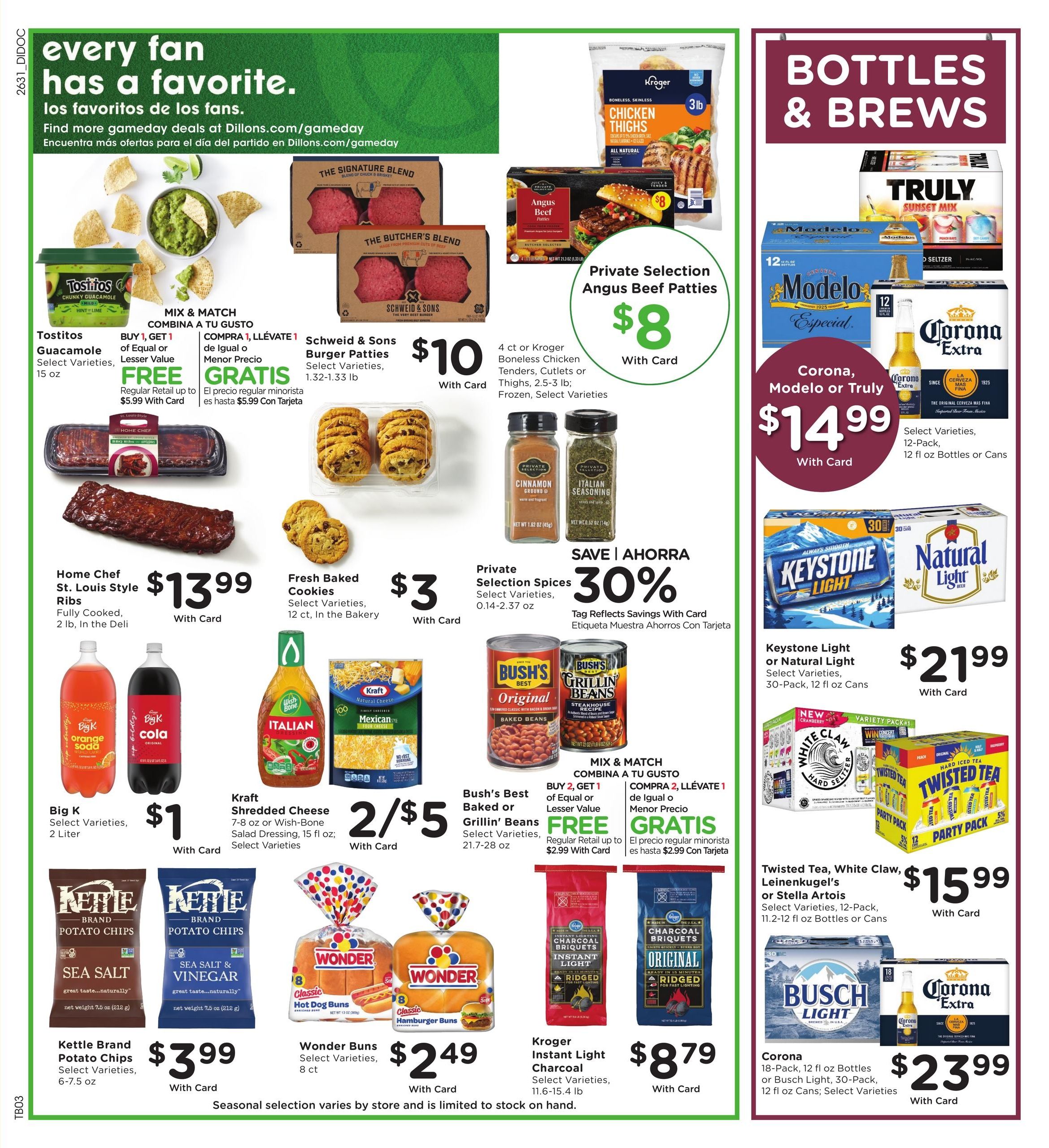 Dillons (Dodge City Area, KS) Weekly Ad September 2 - 8, 2026