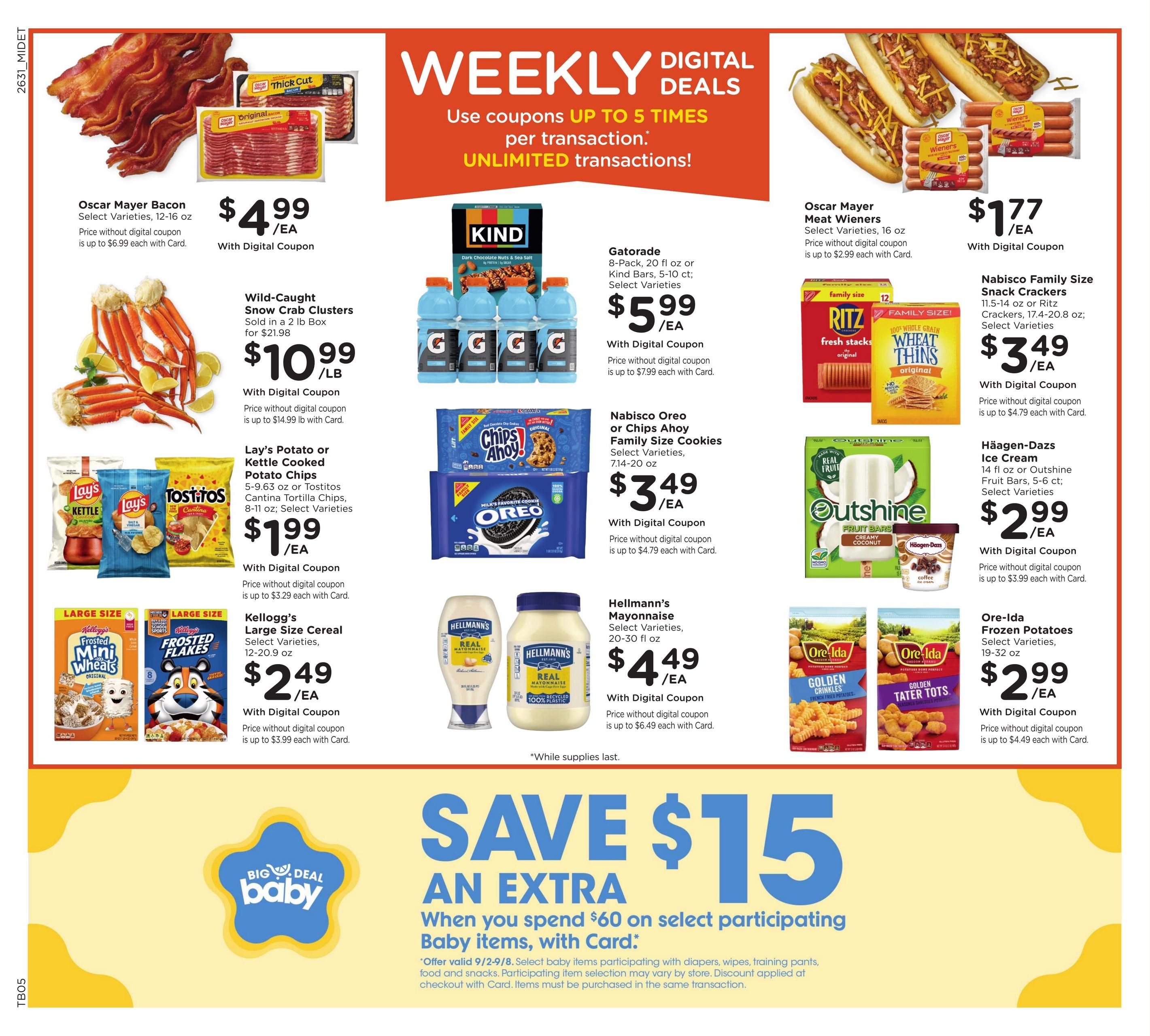 Kroger (Allen Park Area, MI) Weekly Ad September 2 - 8, 2026