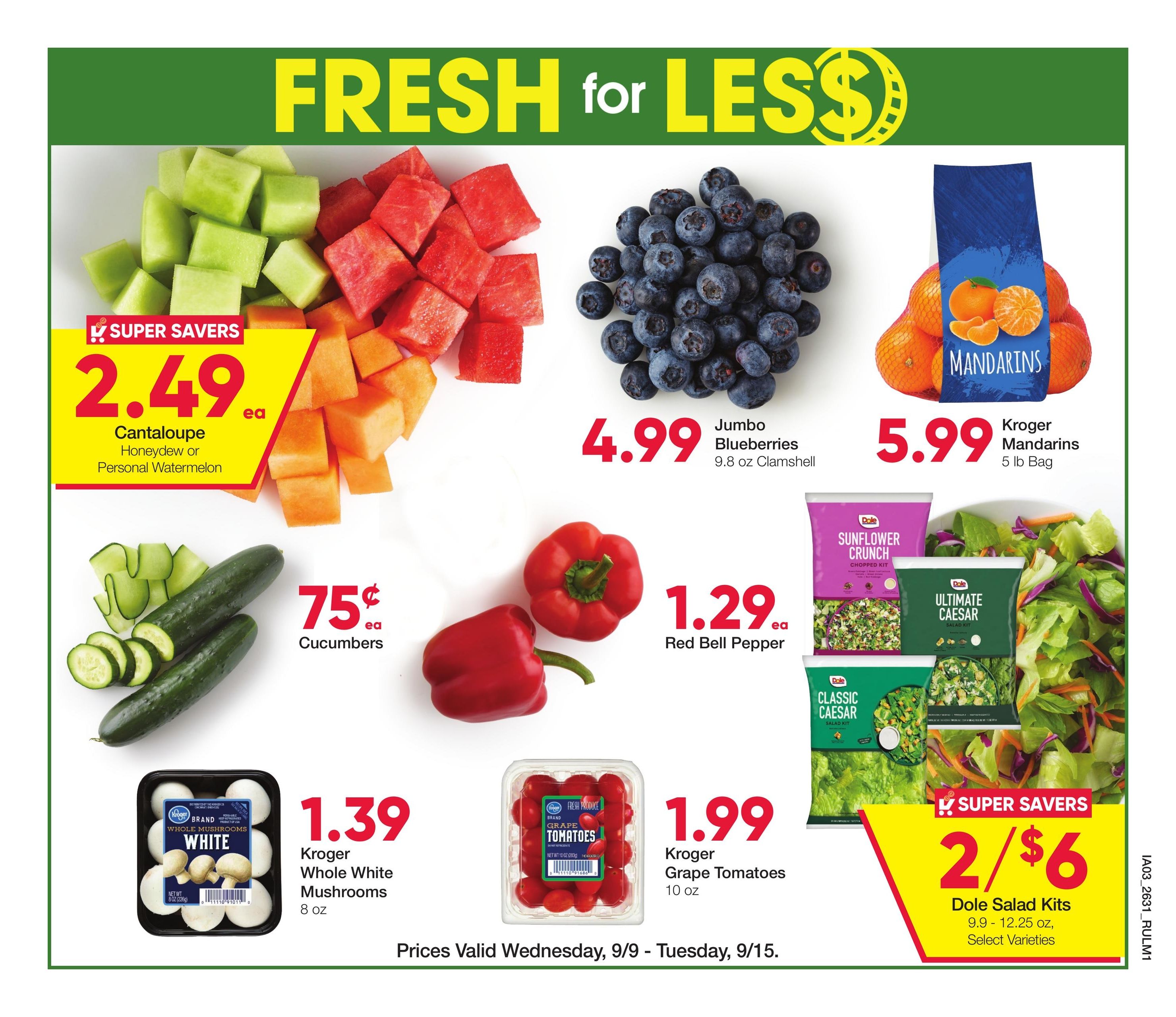 Ruler Foods (Edgewood Area, IL) Weekly Ad September 2 - 15, 2026