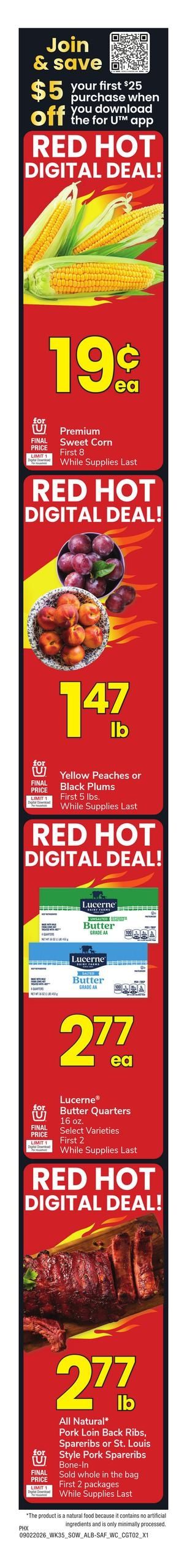 Safeway (Apache Junction Area, AZ) Weekly Ad September 2 - 8, 2026