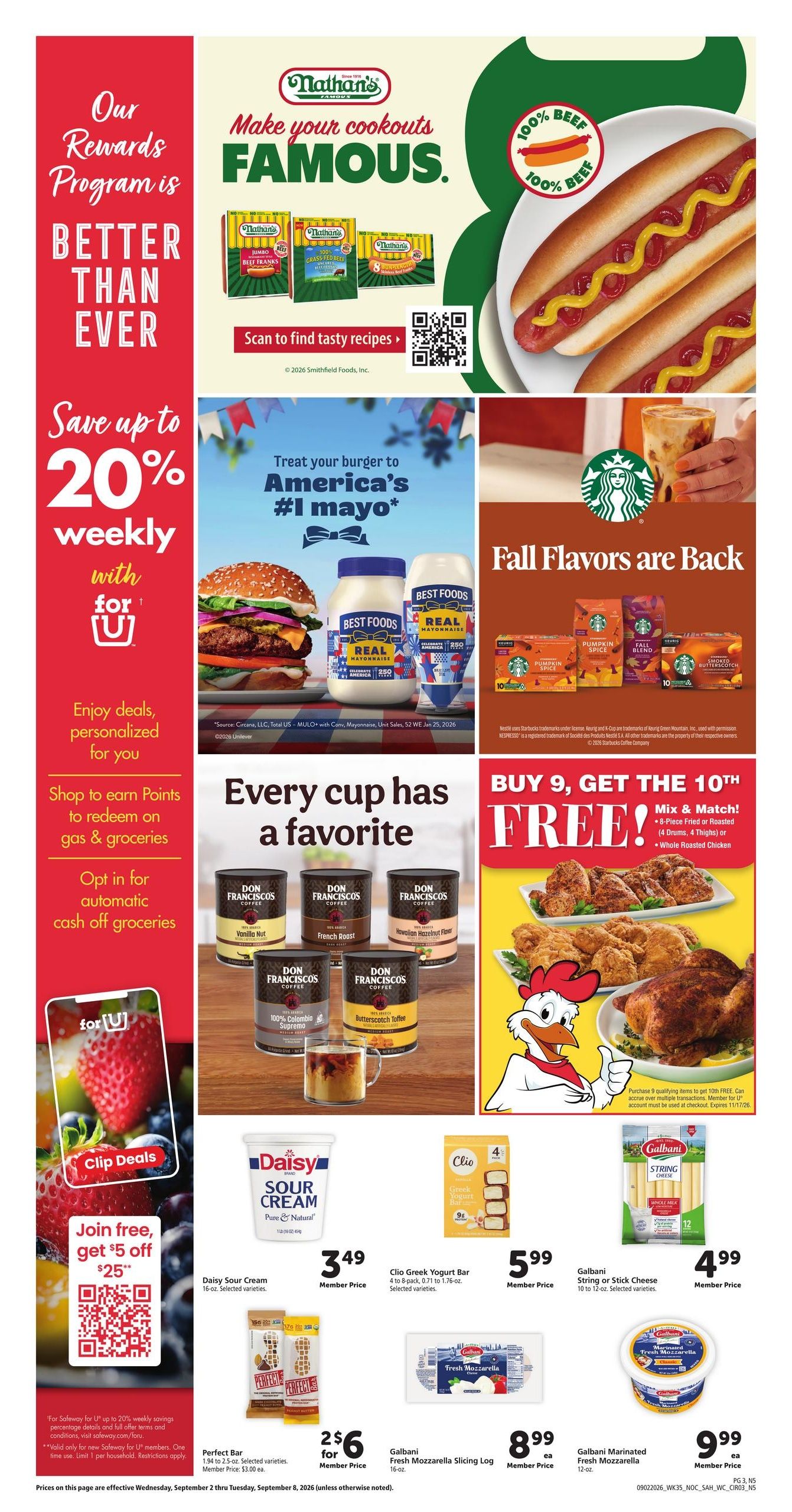 Safeway (Aiea Area, HI) Weekly Ad September 2 - 8, 2026