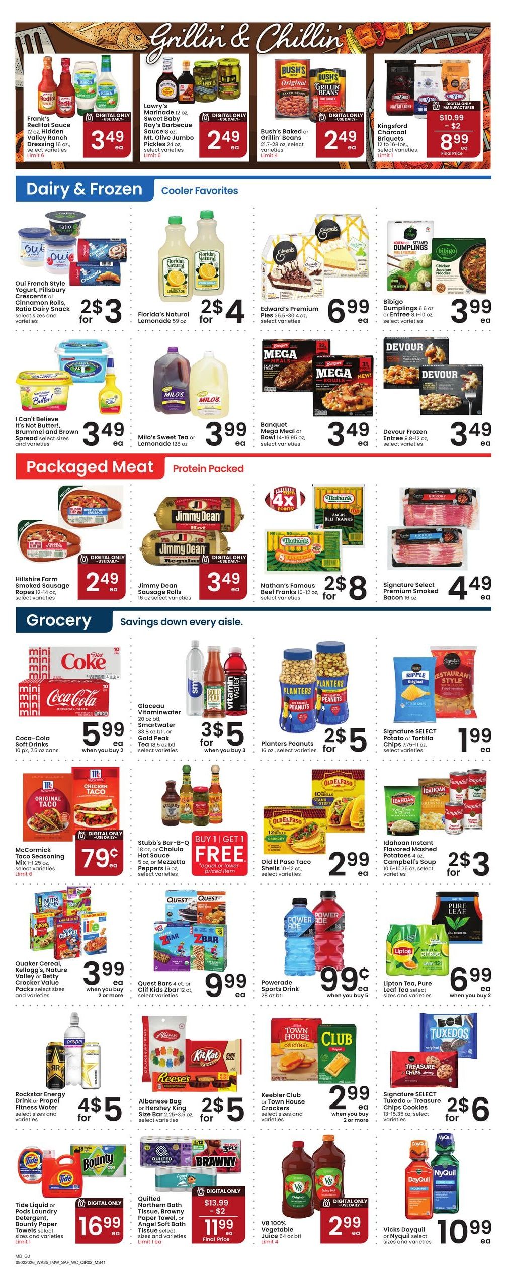 Safeway (Grand Junction Area, CO) Weekly Ad September 2 - 8, 2026