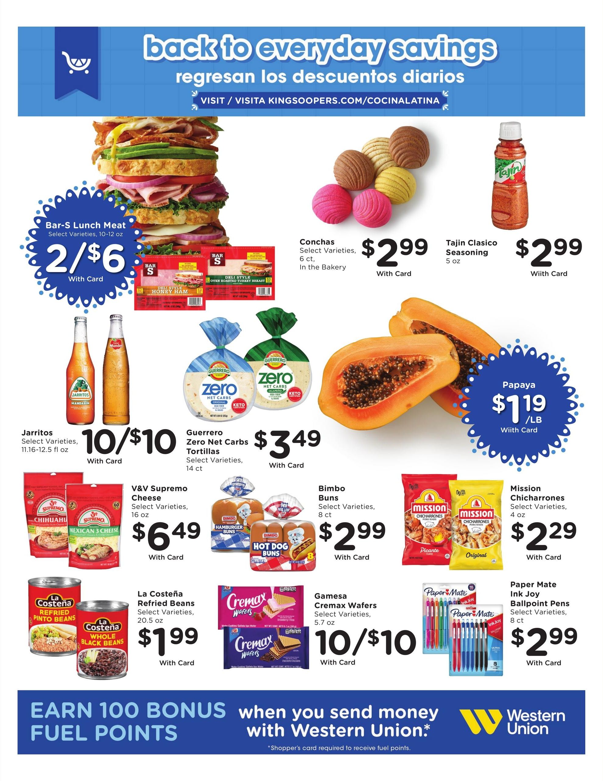 King Soopers (Aurora Area, CO) Weekly Ad September 2 - 8, 2026