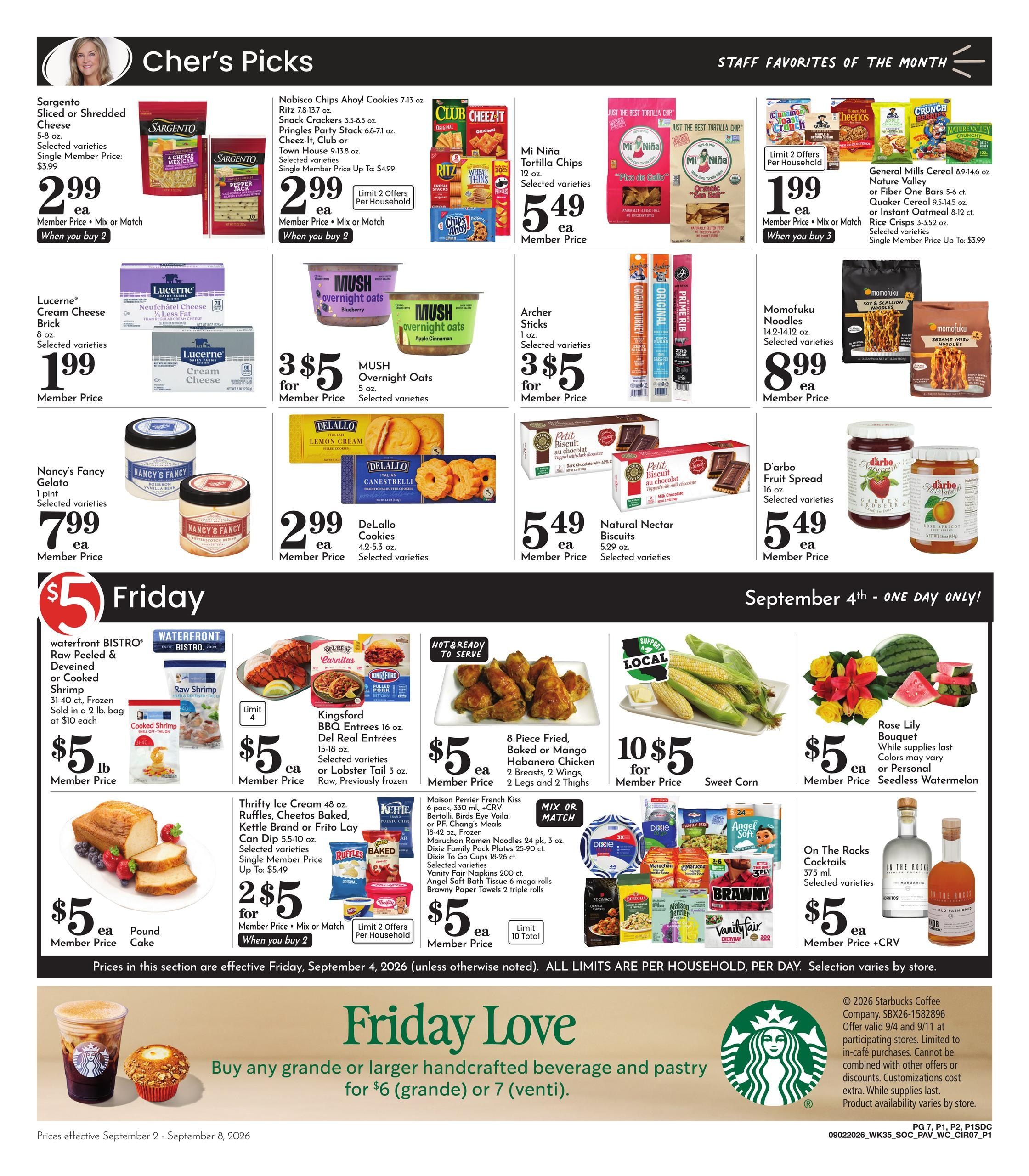 Pavilions (Chula Vista Area, CA) Weekly Ad September 2 - 8, 2026