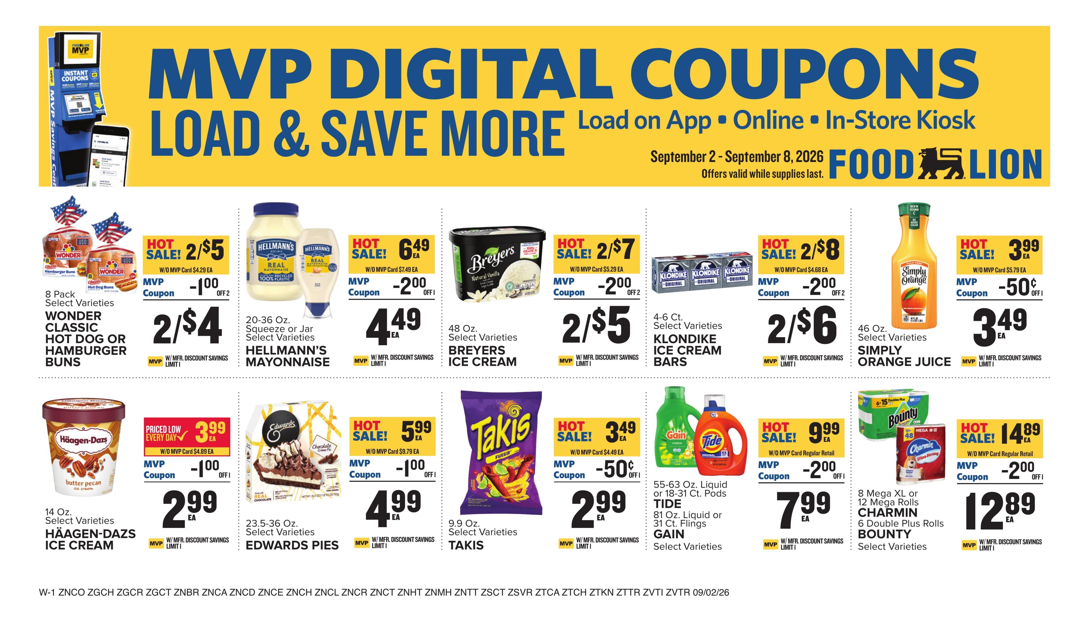 Food Lion (Blackstock-Richburg Area, SC) Weekly Ad September 2 - 8, 2026